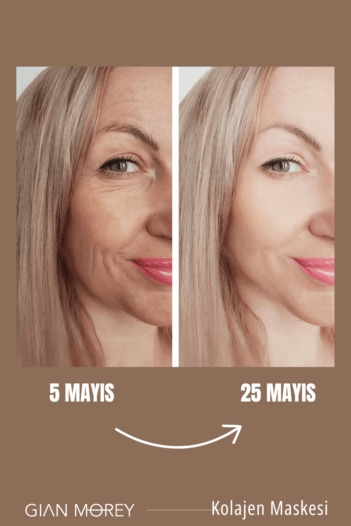 Gian Morey Soyulabilir Kolajen Maskesi C Vitaminli 100 ml