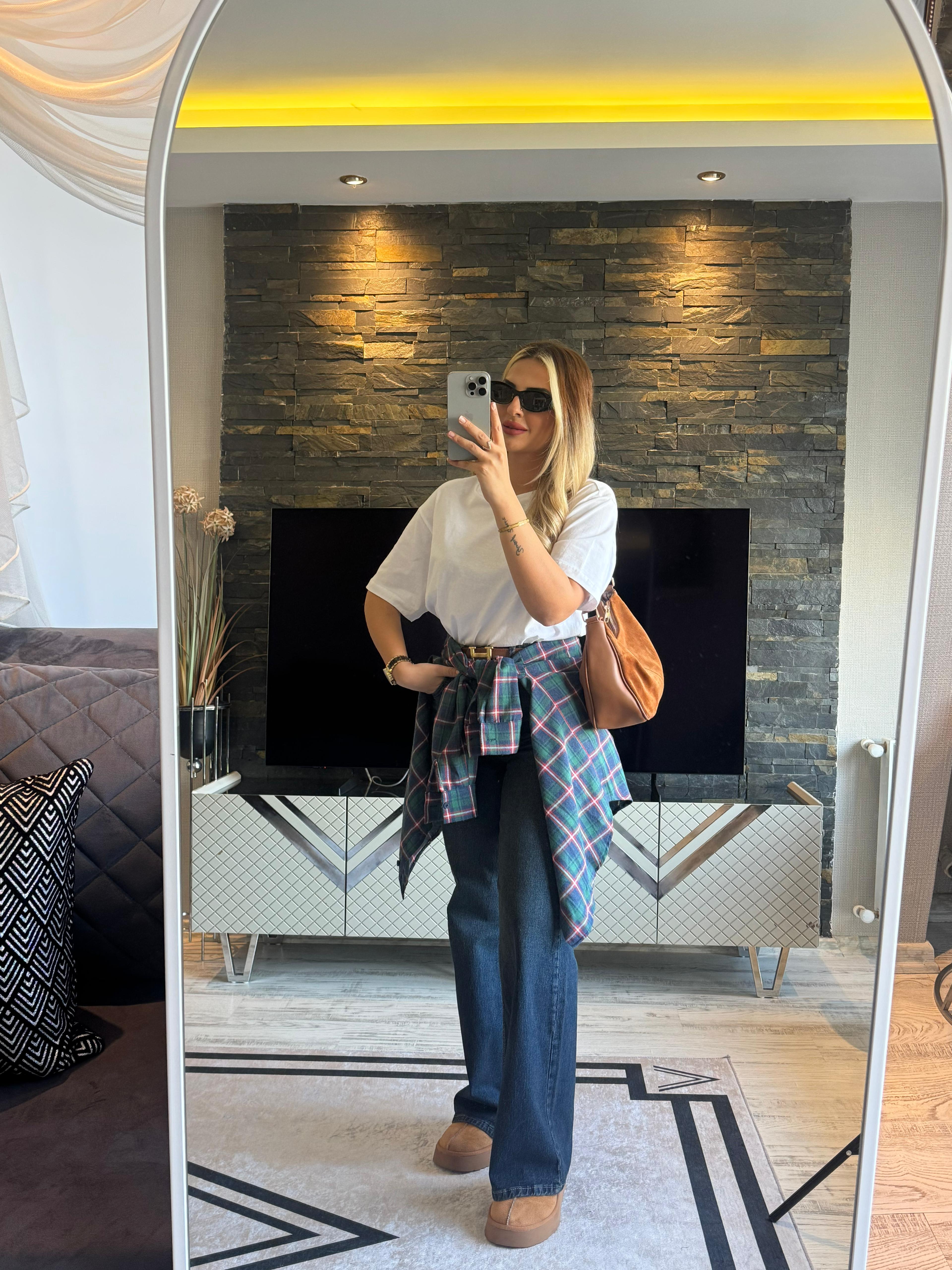 Massi Navy Straight Jean