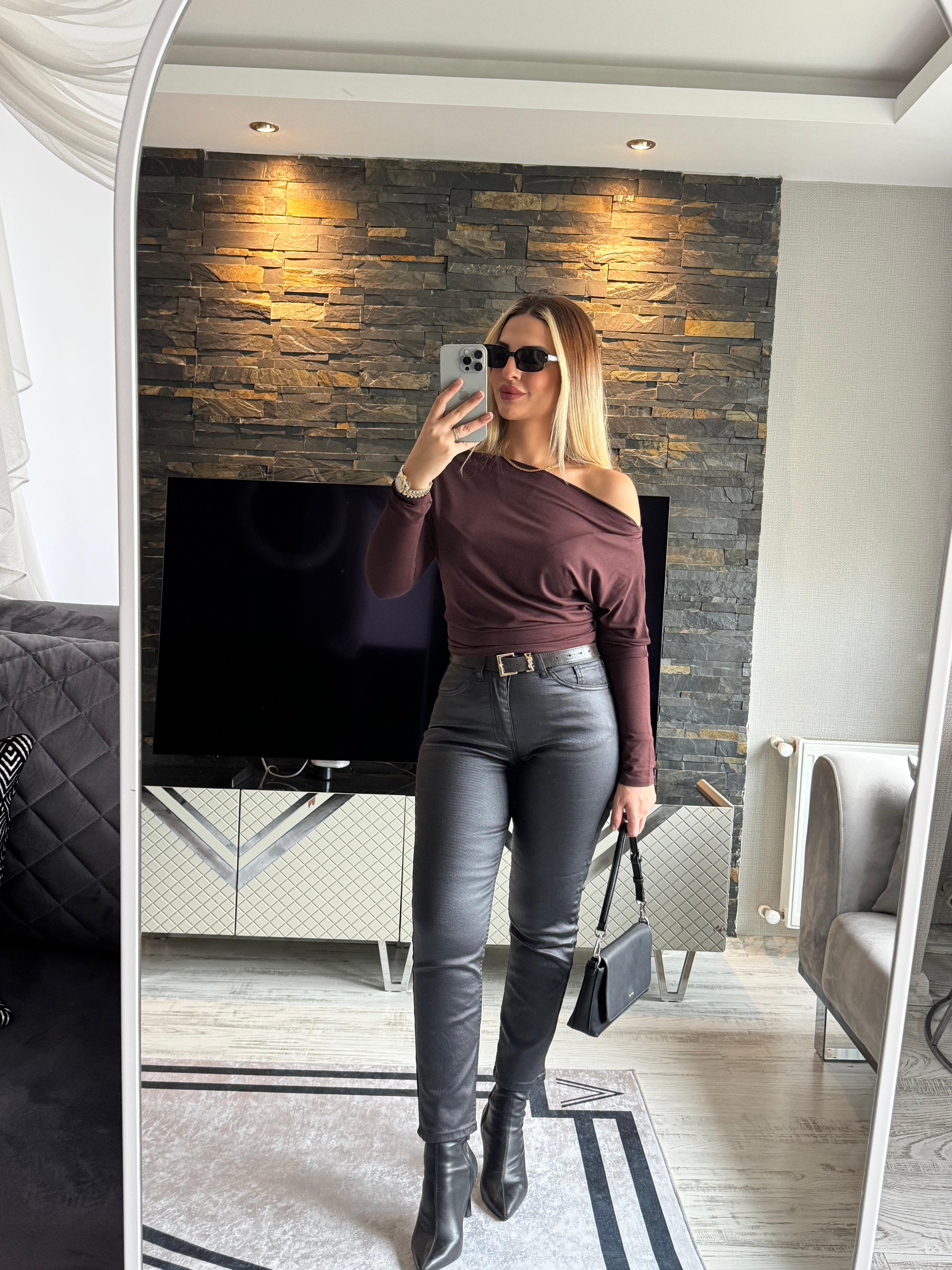 Mum Kaplamalı Pantolon