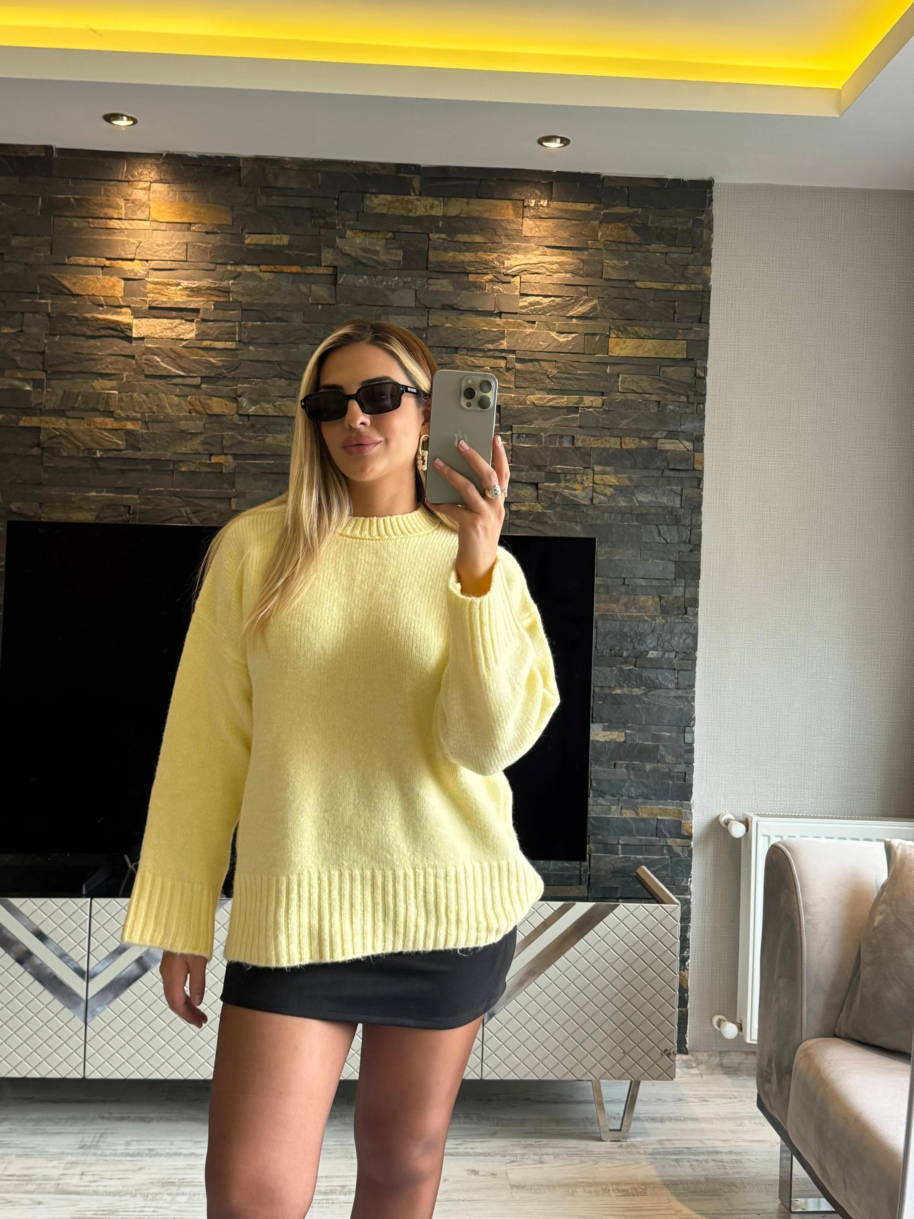 Pinterest Sarı Kazak 