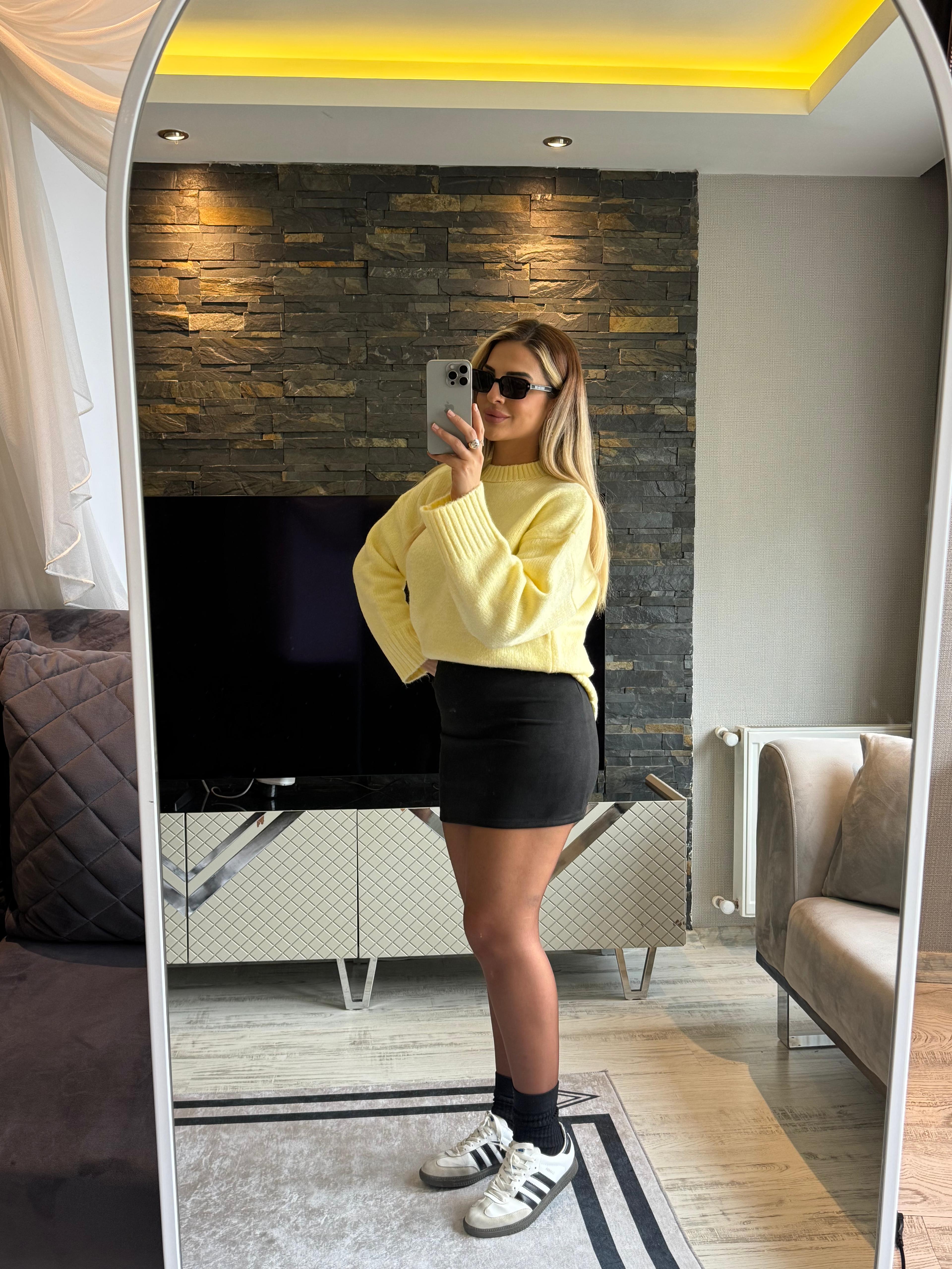 Pinterest Sarı Kazak 