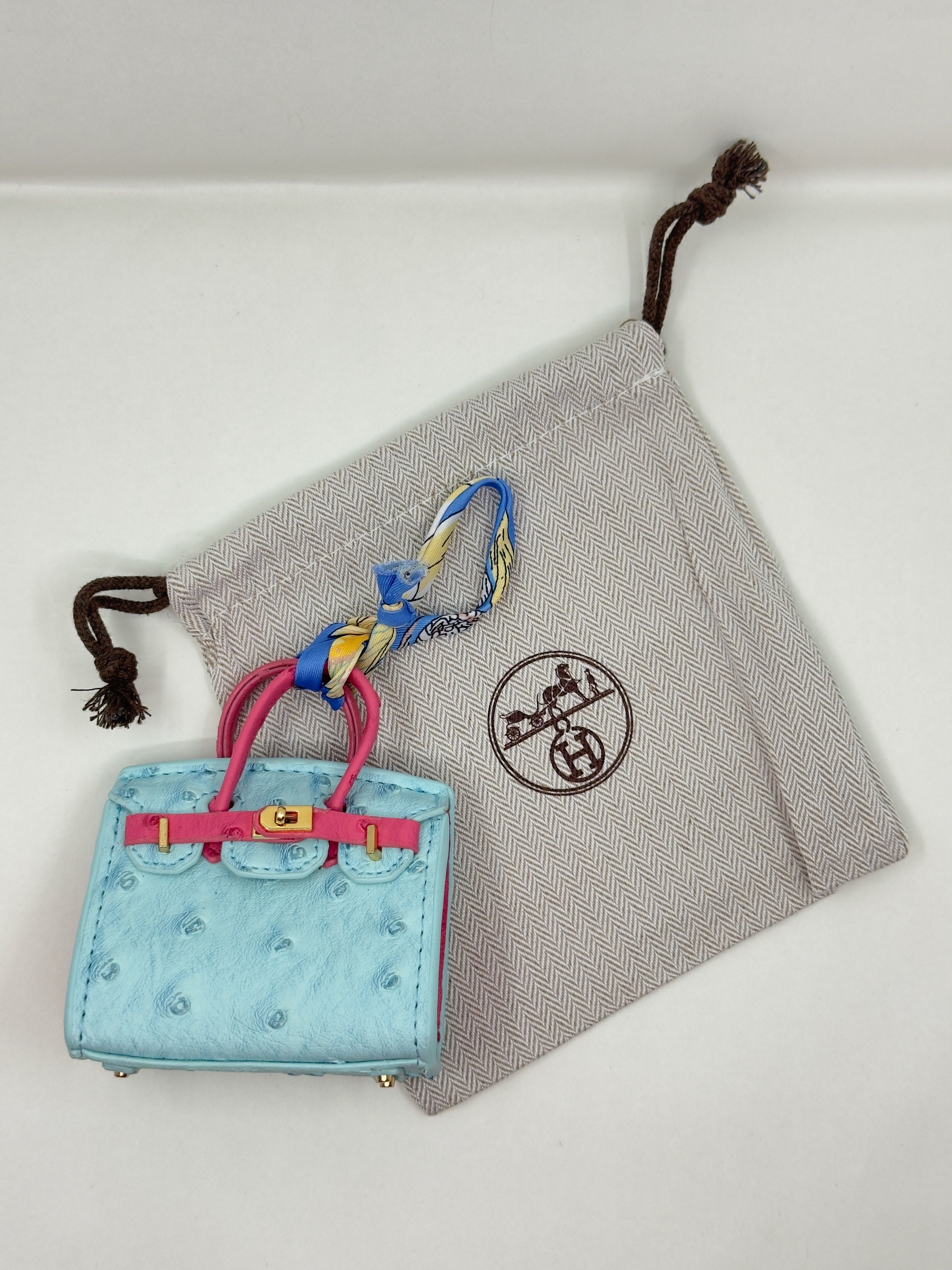 Hrms. Skyberry Birkin Bag Charm