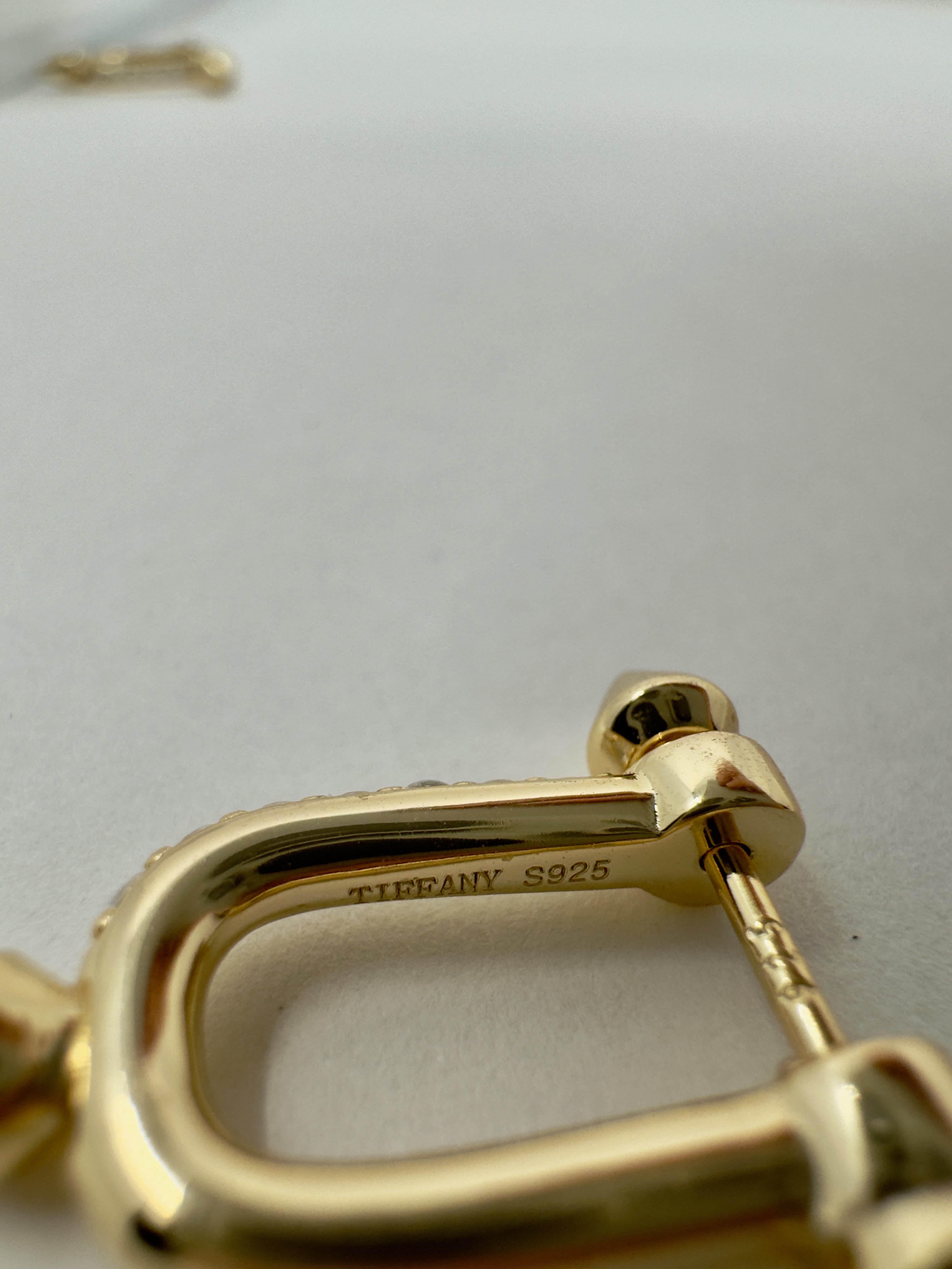 Prem. Tiff.Co Titan Gold Küpe