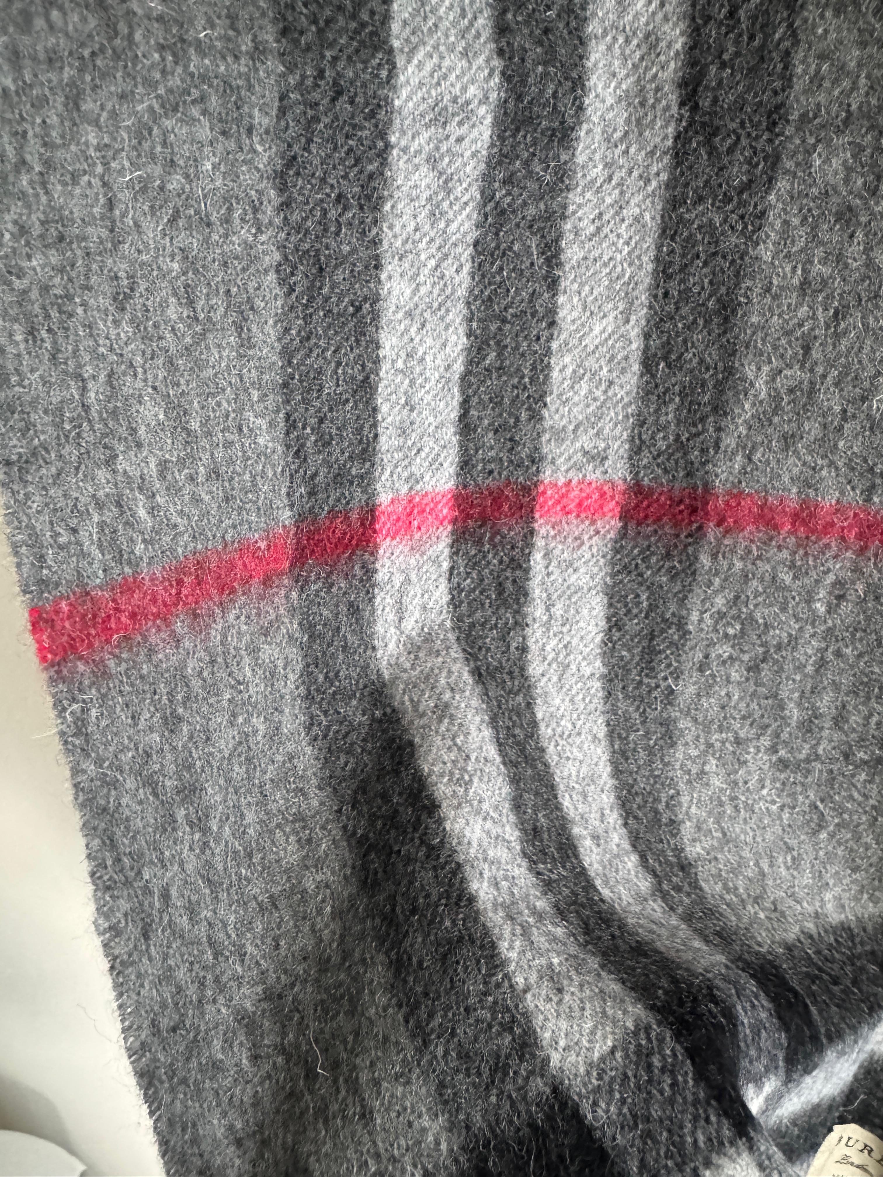 Urban Steel Check Kaşmir Atkı