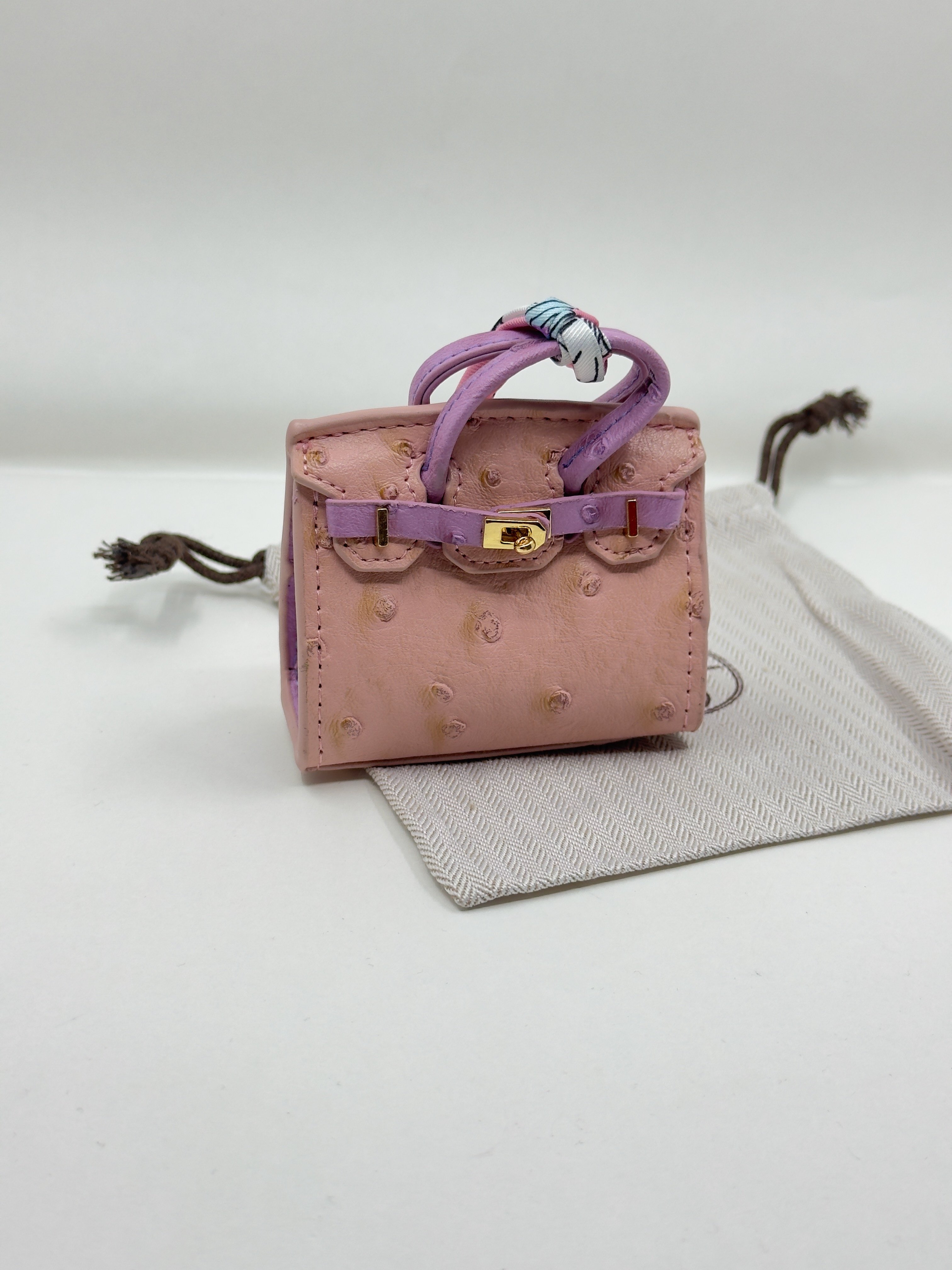 Hrms. Peony Birkin Bag Charm