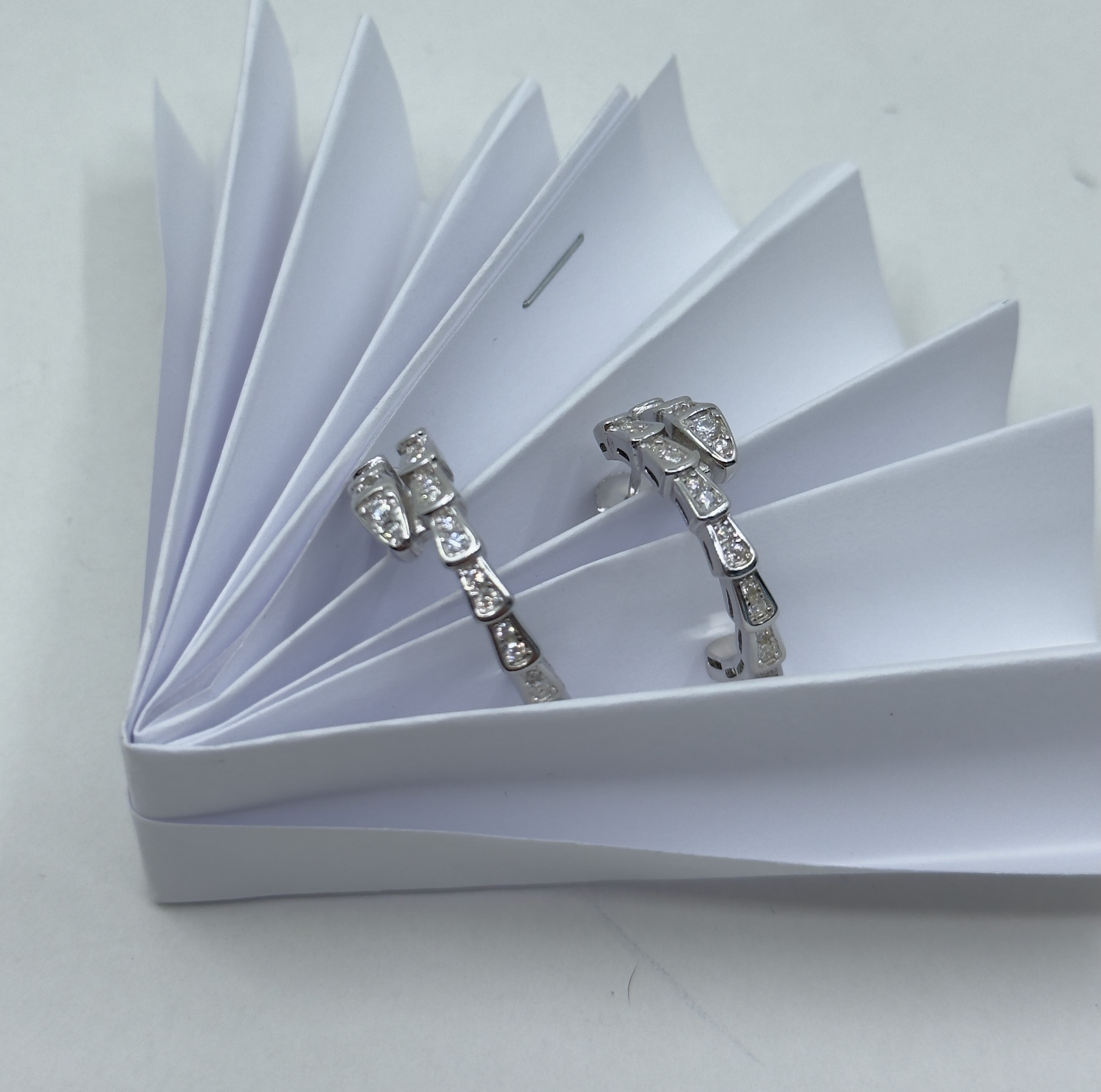 Silver Serpenti Küpe