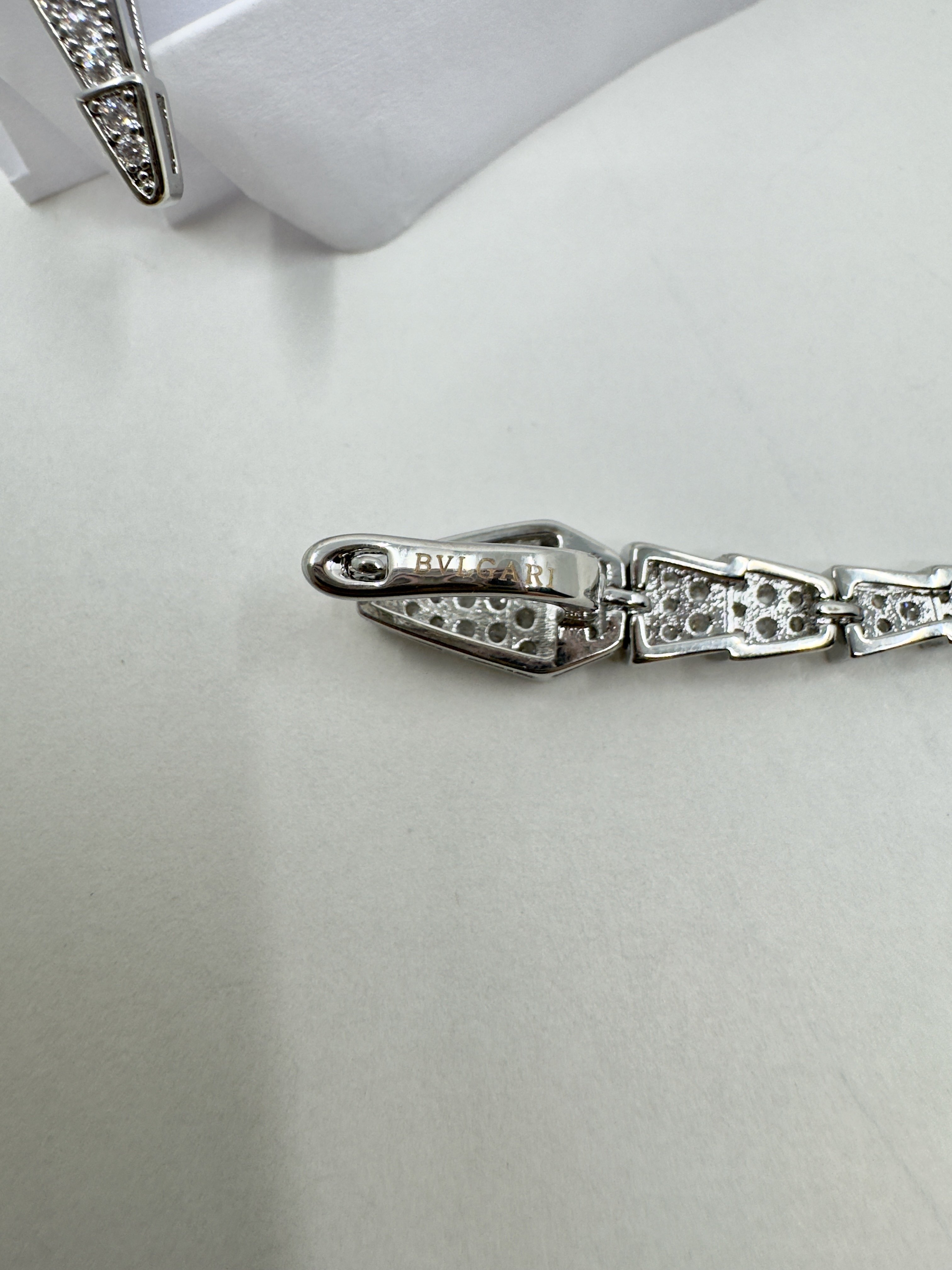 Bvl. Silver Taşlı Serpenti Küpe