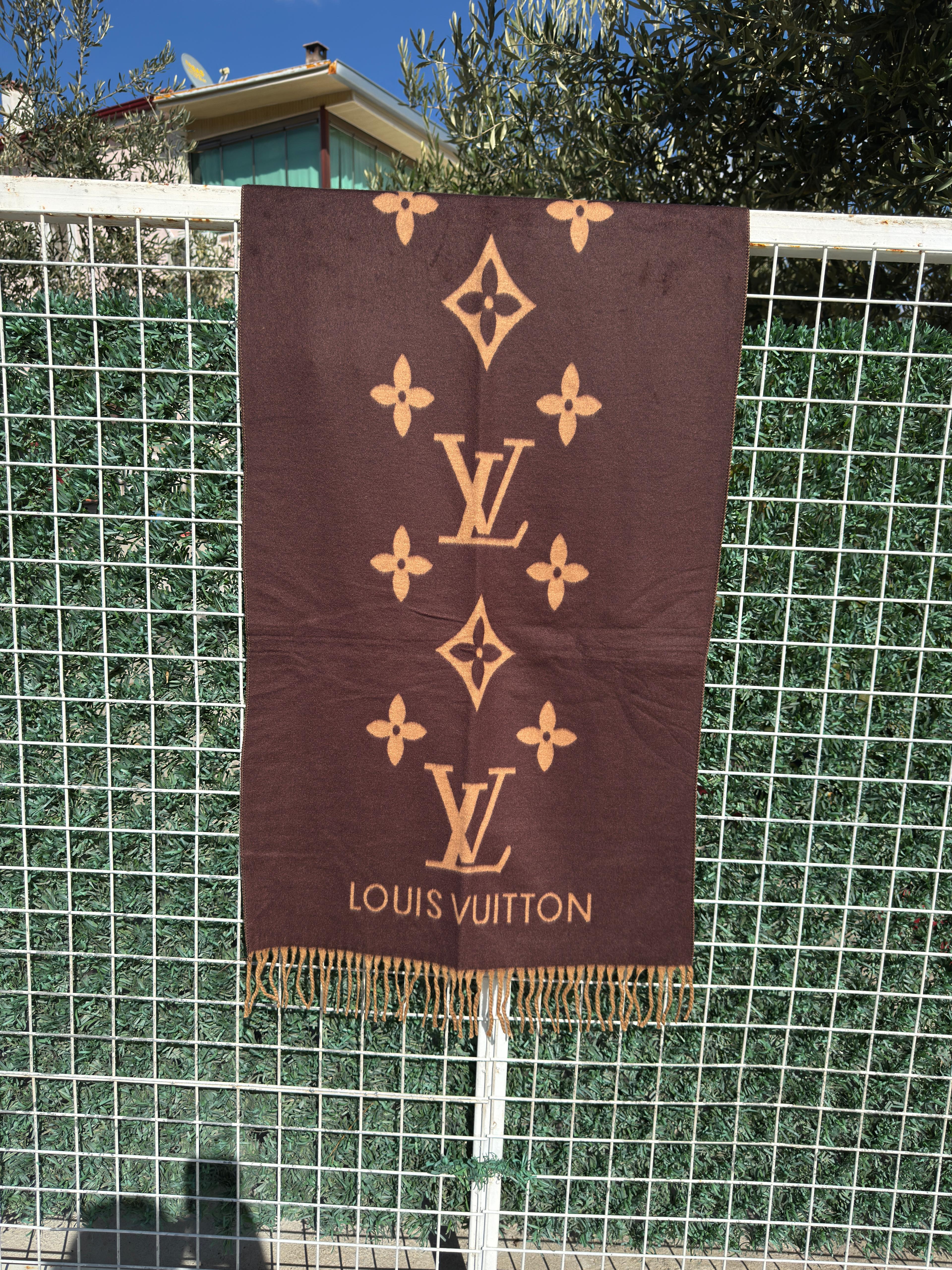 Marron Pure Cashmere Şal