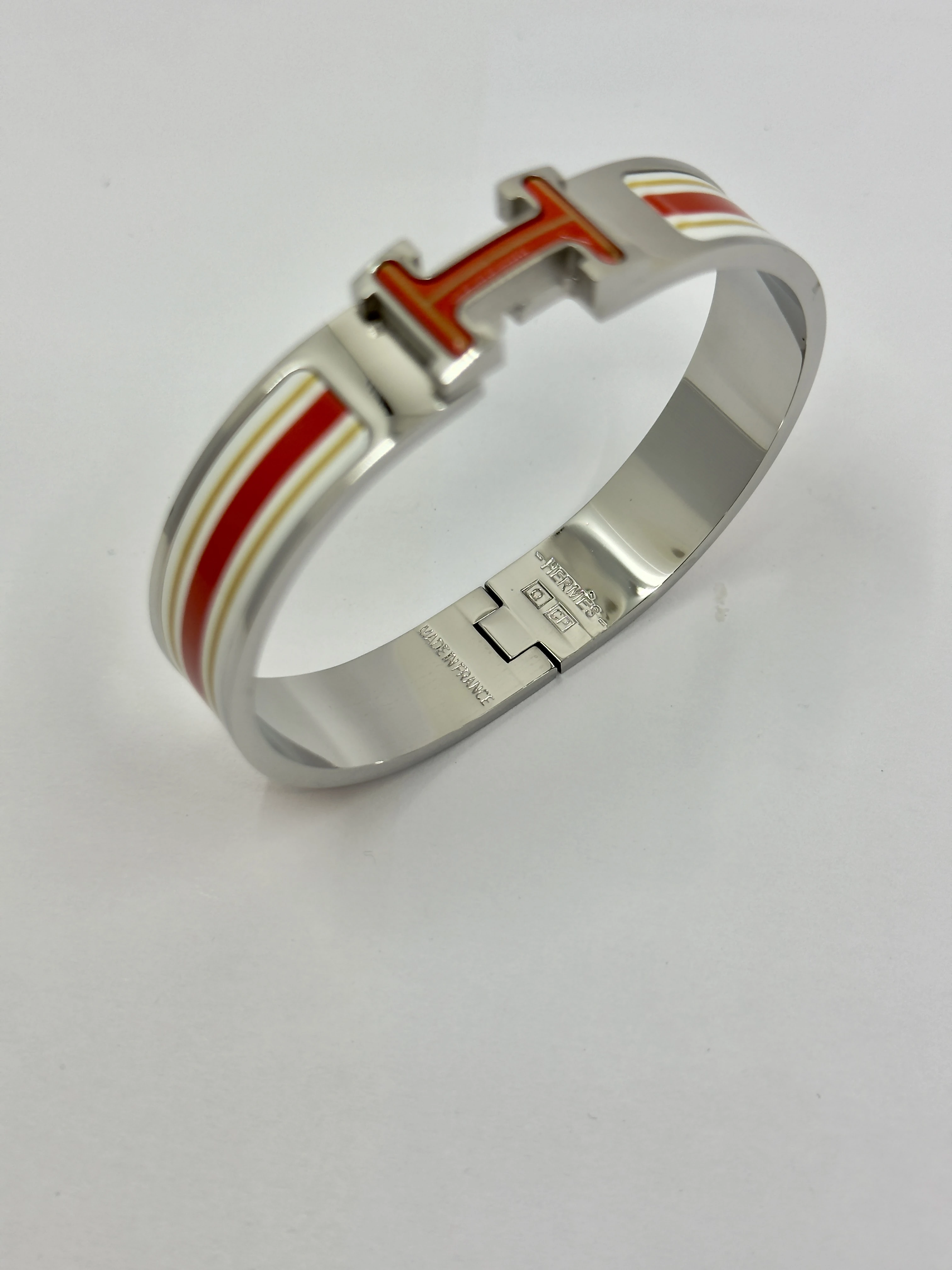 Silver Red Line Bileklik