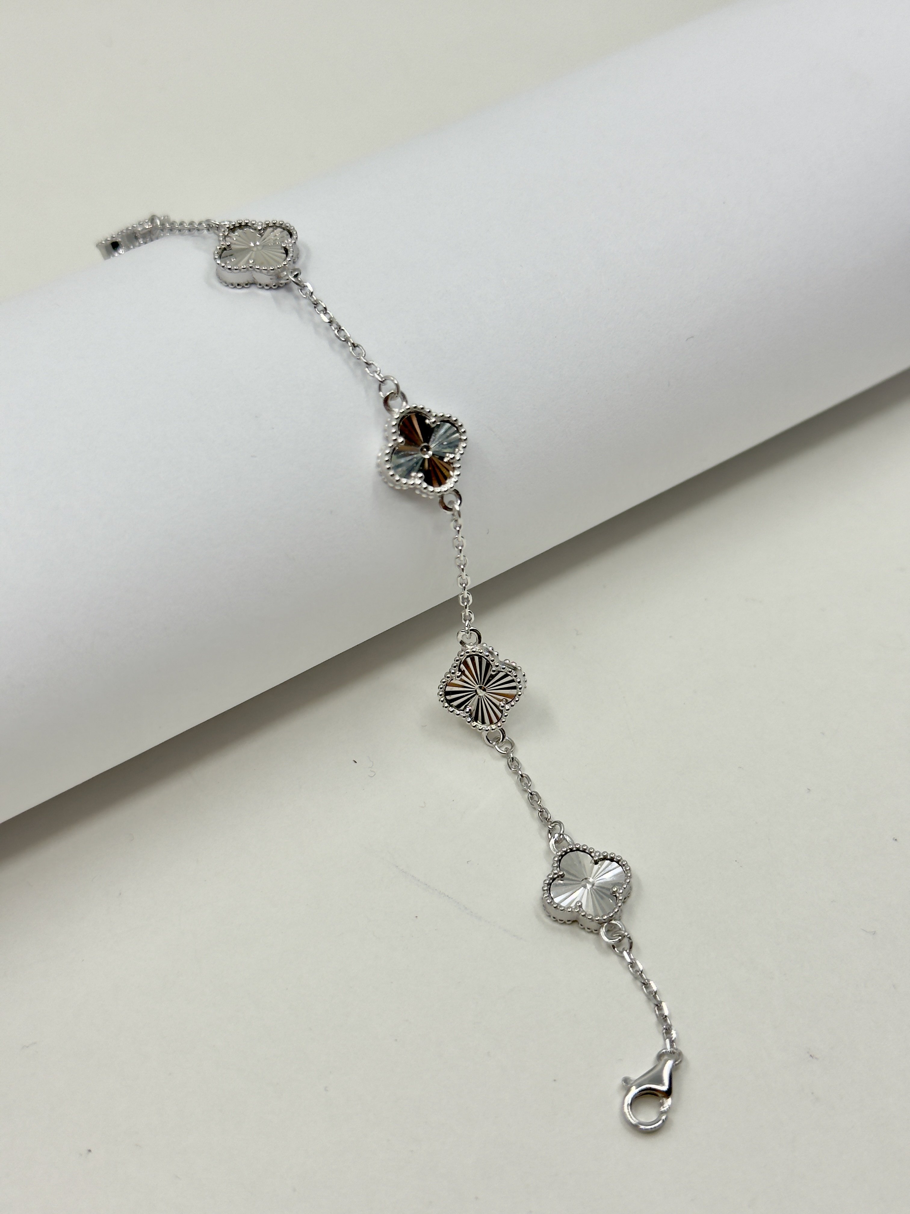 Prem. VCA. Full Silver Sweet Bileklik