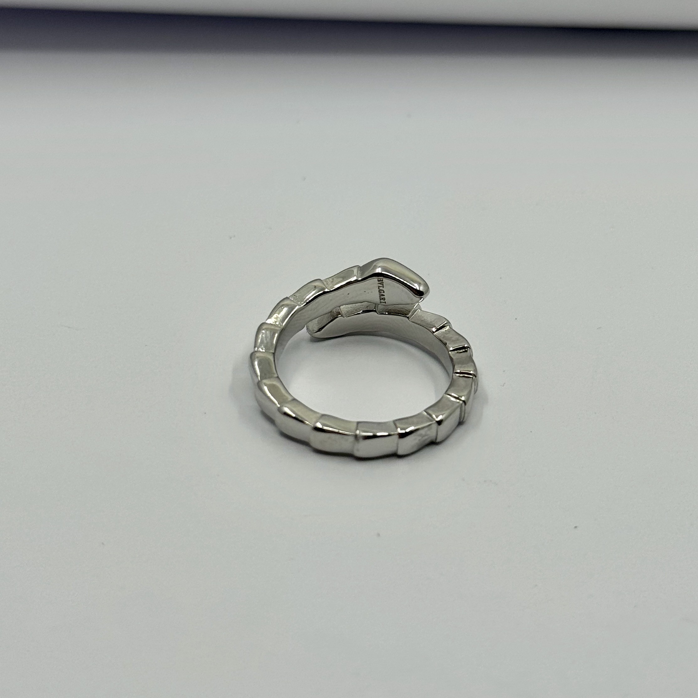 Silver Serpenti Taşsız M Size Yüzük