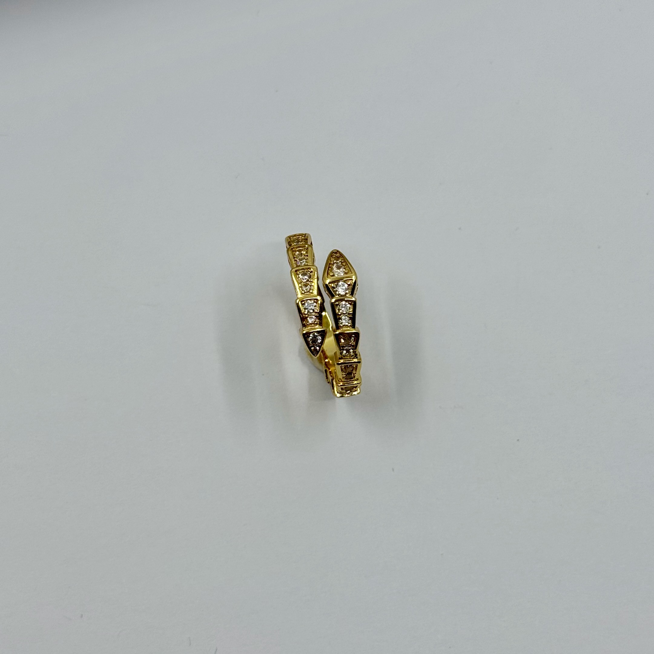Gold Serpenti M Size Yüzük