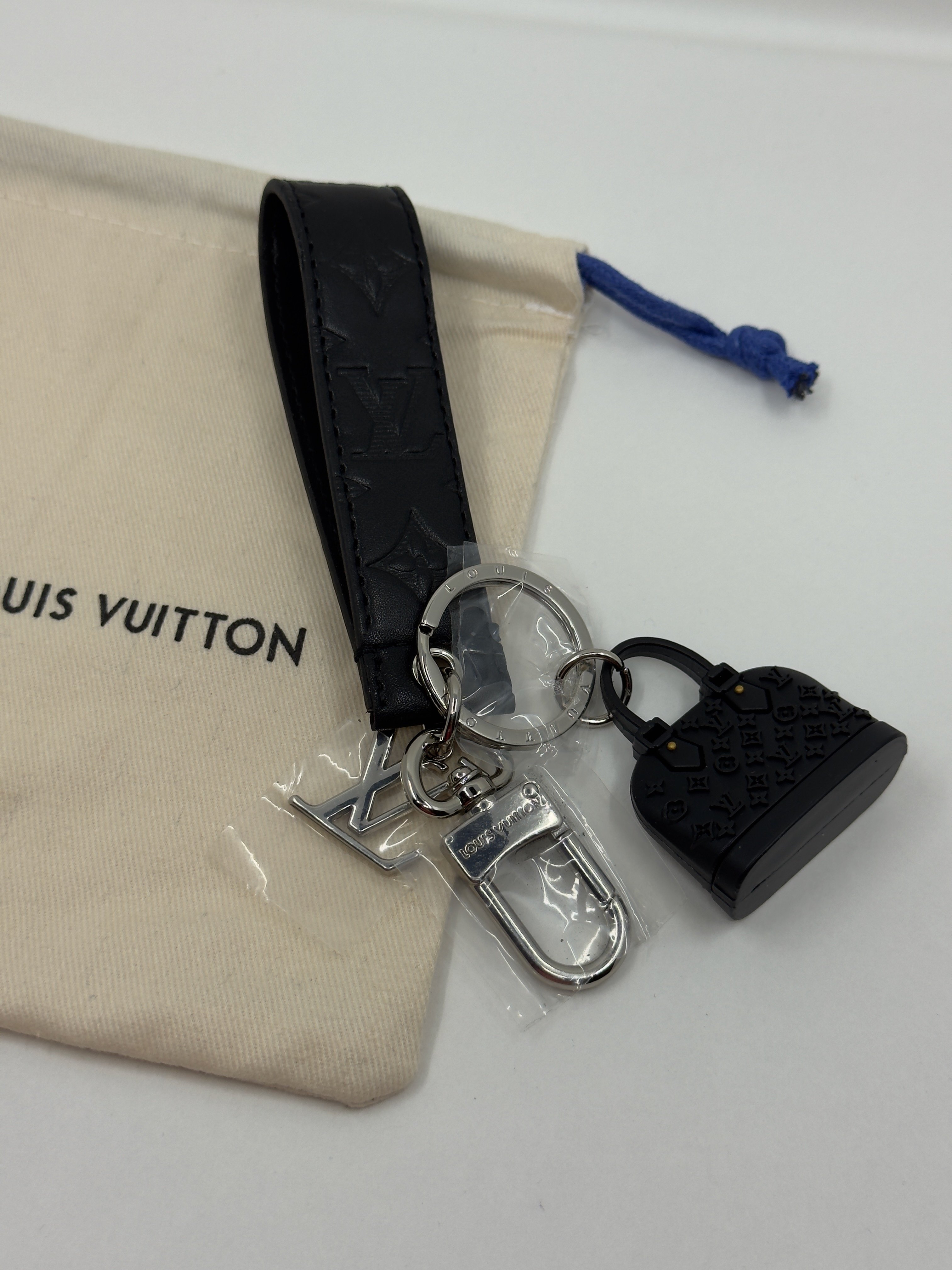 LV. Siyah Çanta Bag Charm