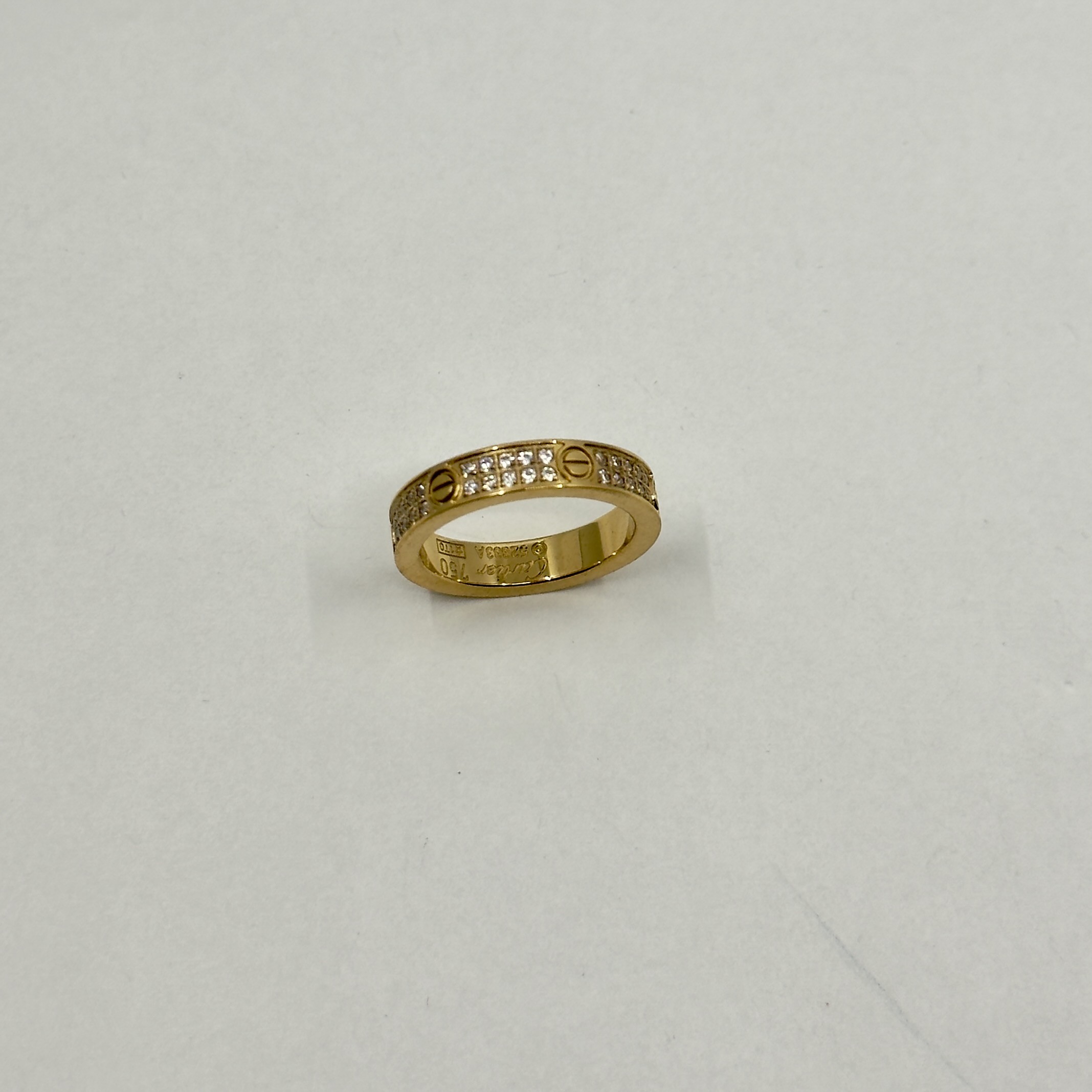 Crt. Gold Taşlı Mini Yüzük