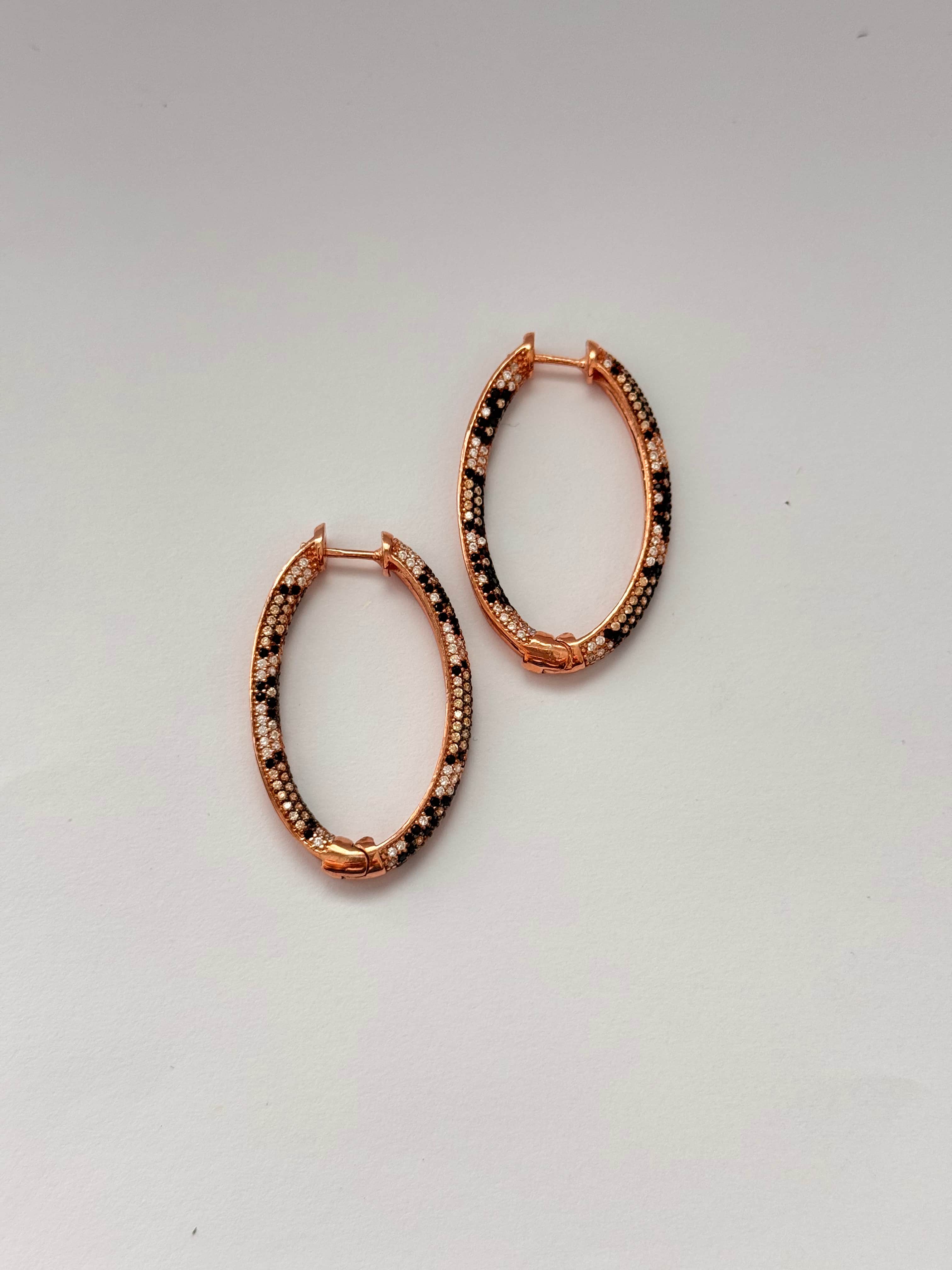 Nebula. Rose Twilight Hoop Küpe
