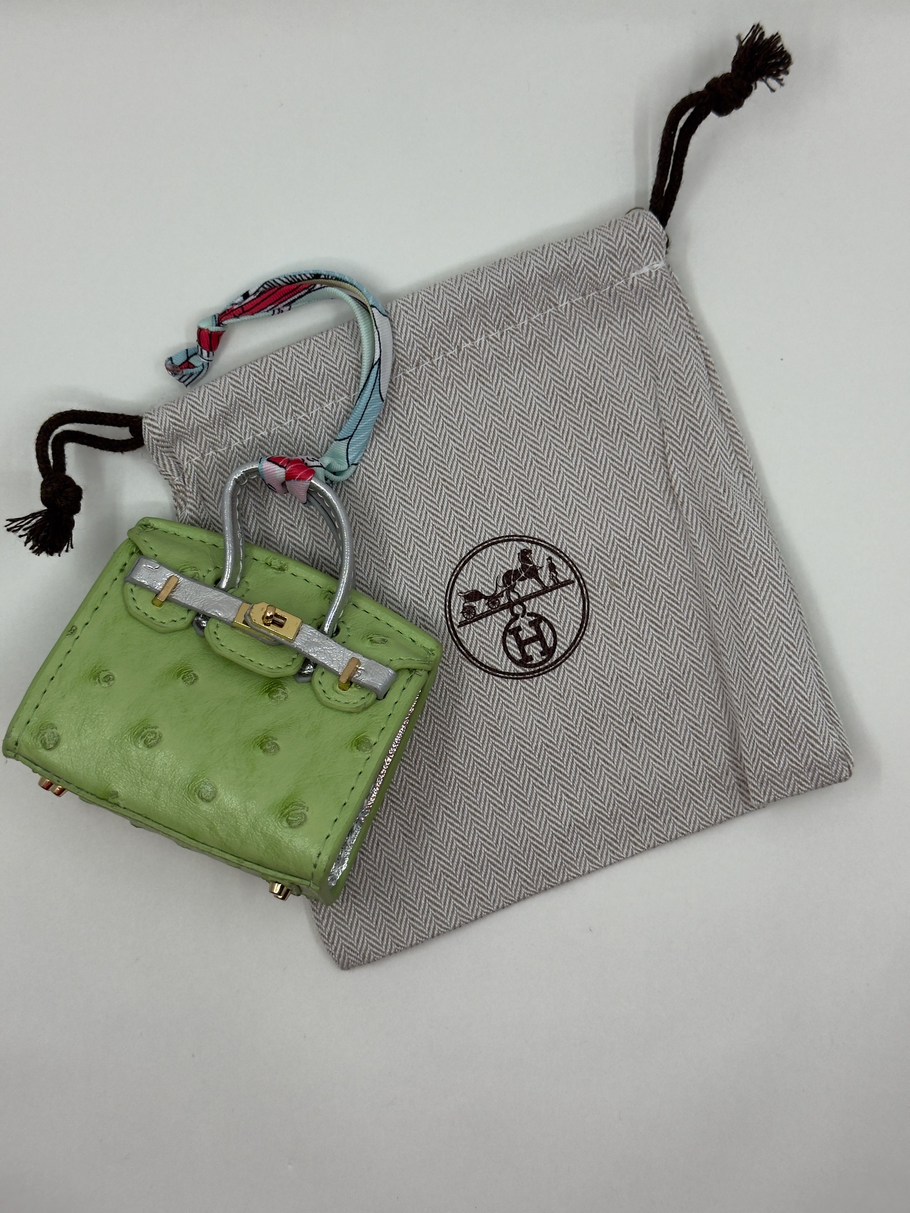 Hrms. Mintica Birkin Bag Charm