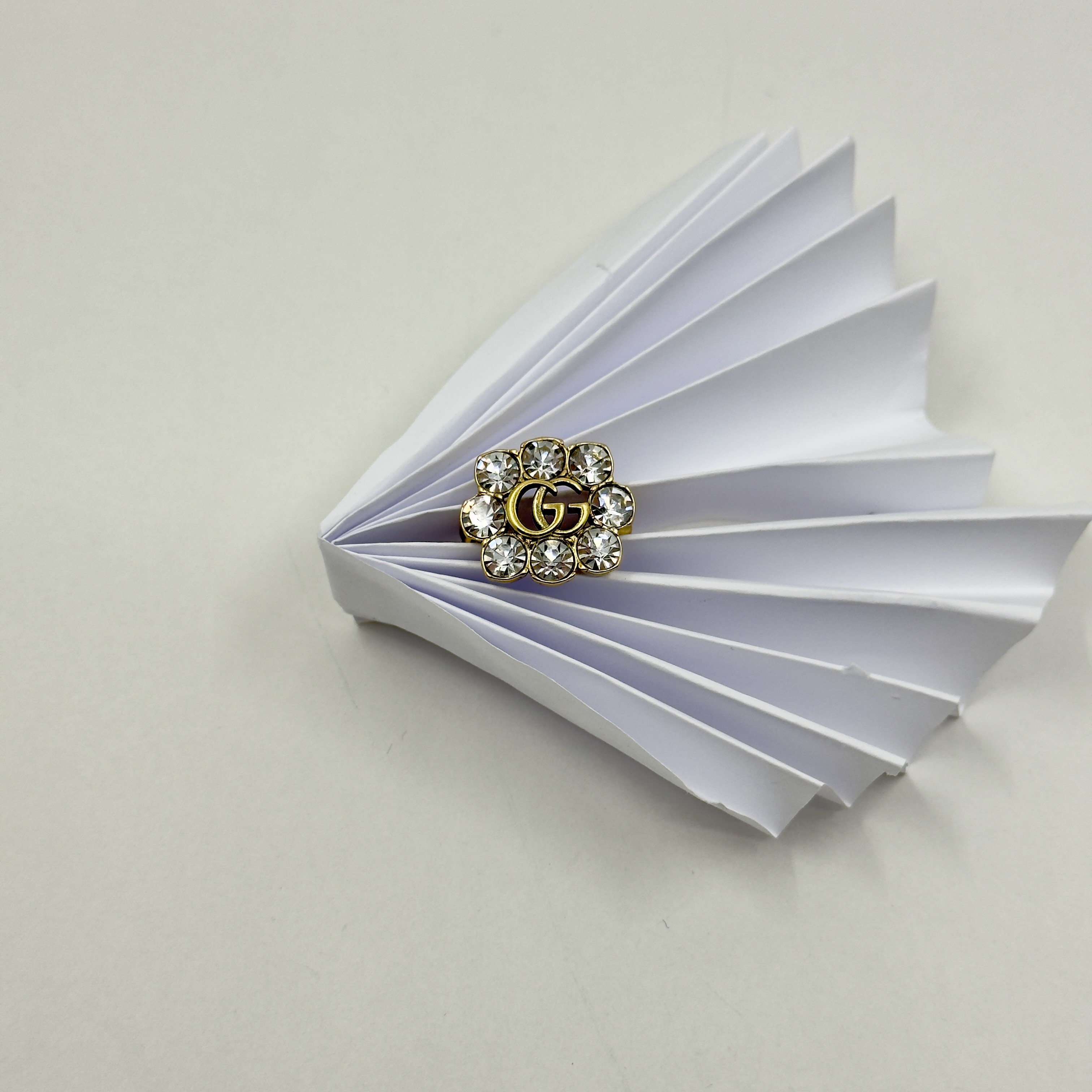 Gcci. Ayarlanabilir Double G Ring 