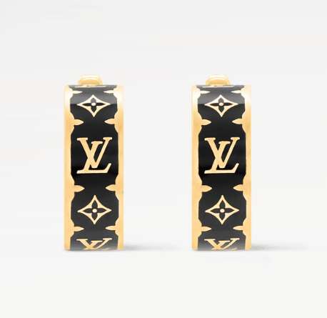 LV Nanogram Enamel Küpe