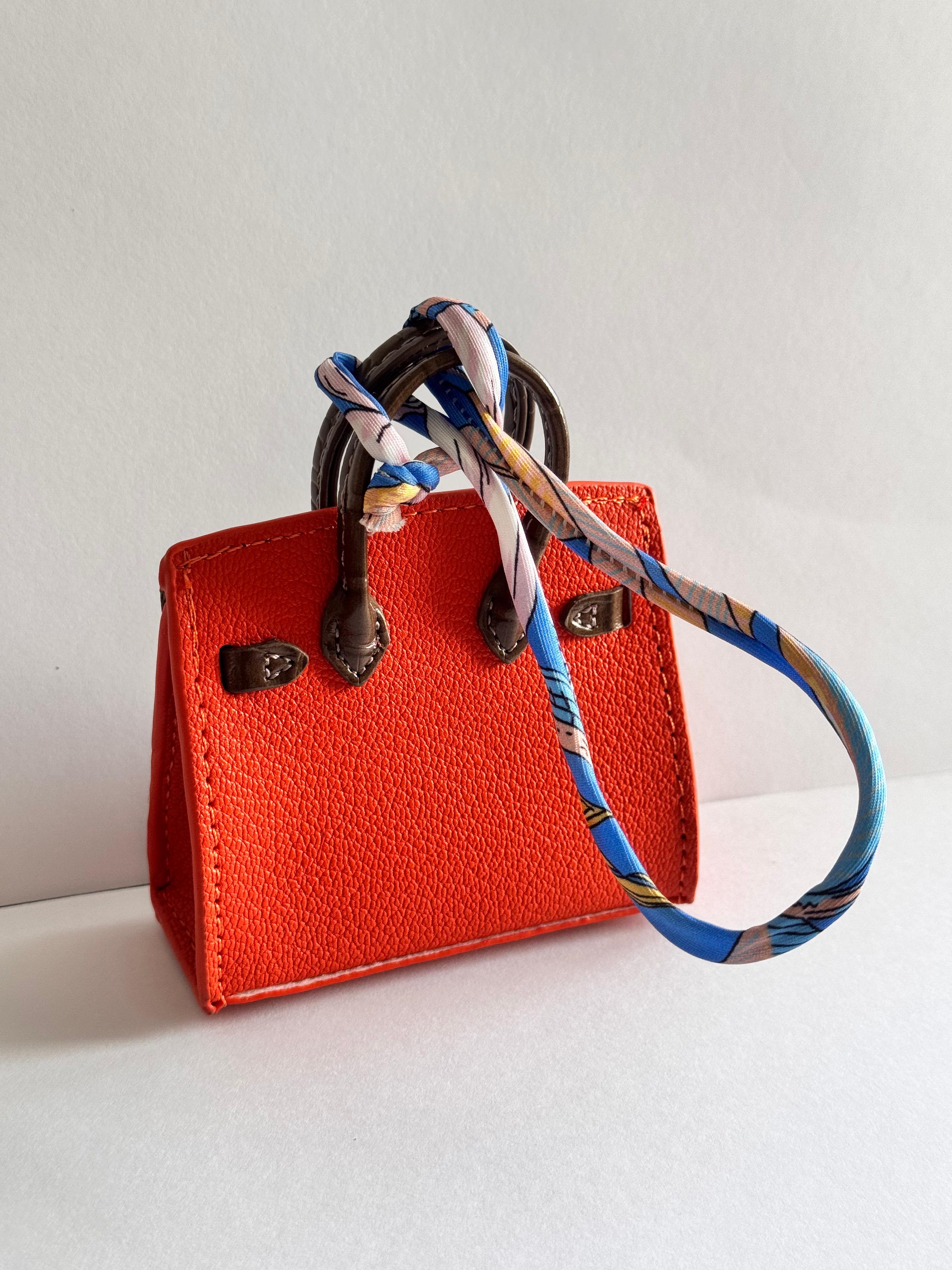 Hrms. Birkin Turuncu Bag Charm