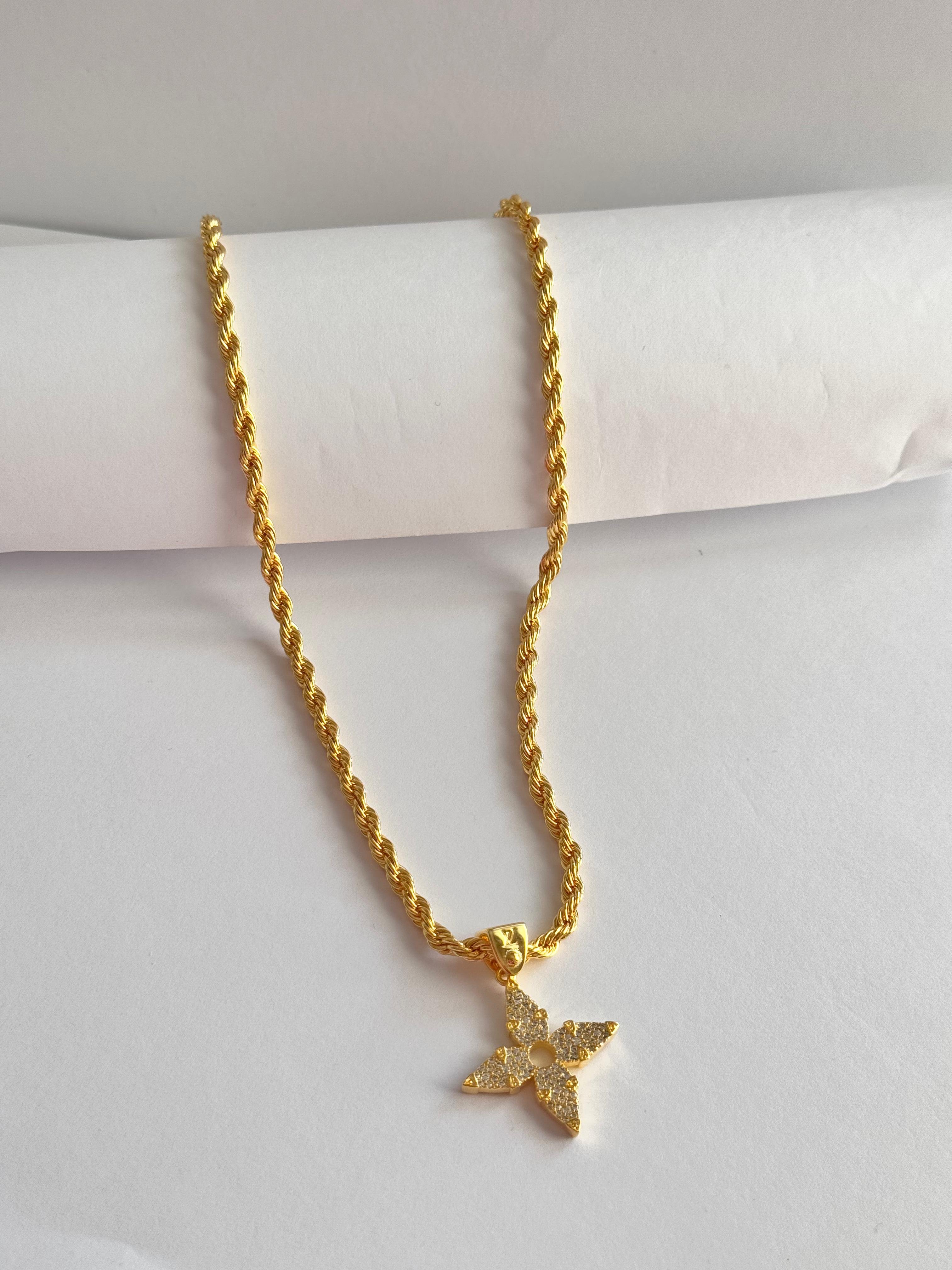 LV Rope Madalyon Kolye