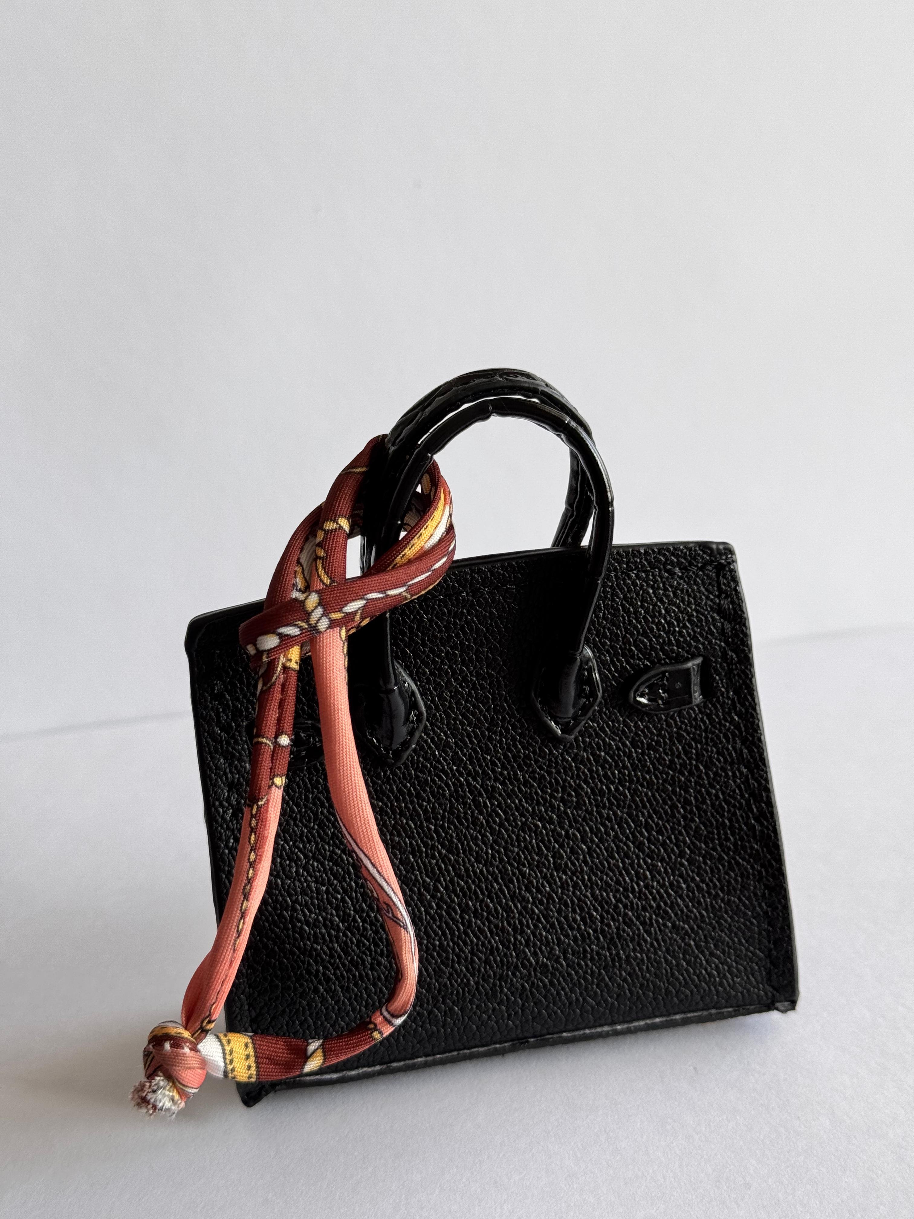 Hrms. Birkin Siyah Bag Charm