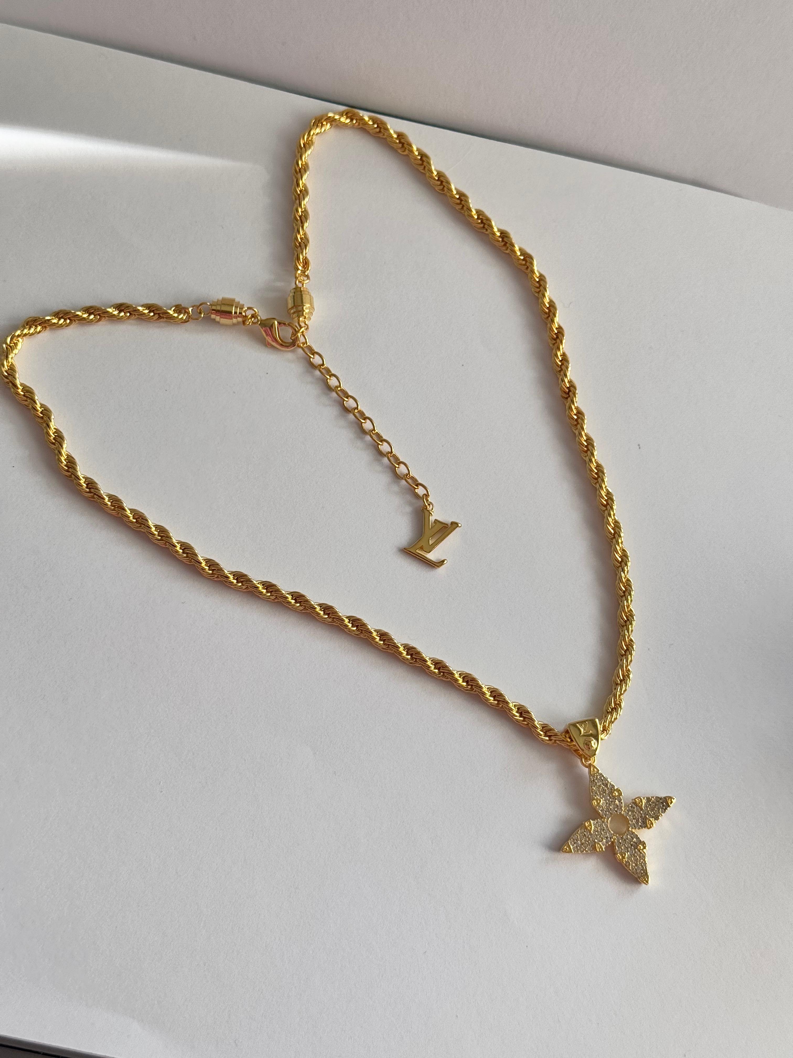 LV Rope Madalyon Kolye