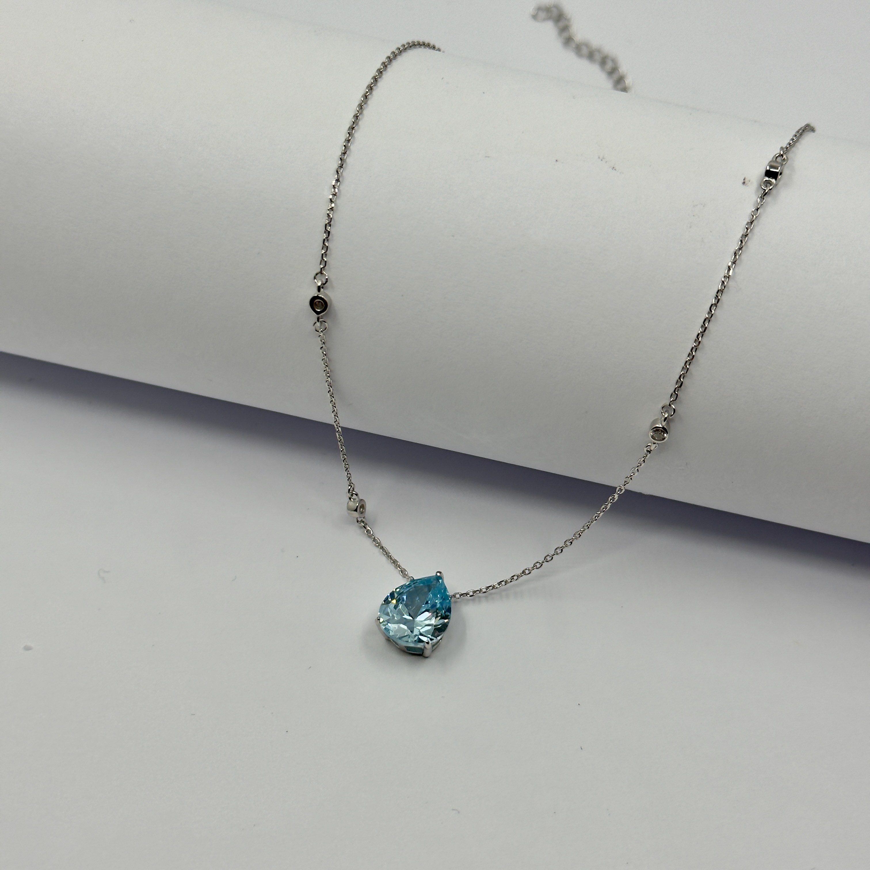Blue Drop Gümüş Kolye