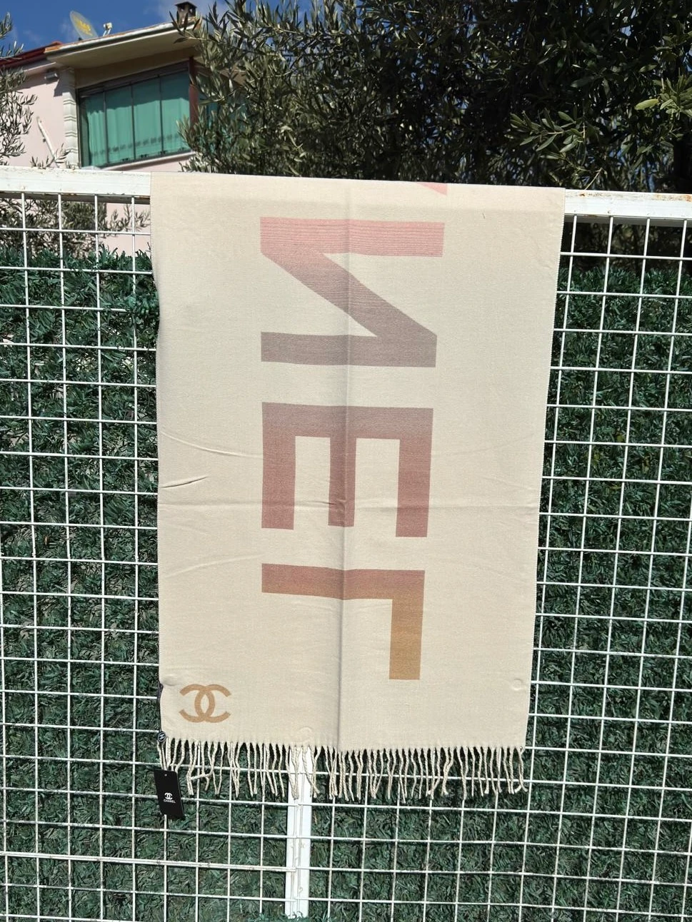 Dégradé Blush Kaşmir-İpek Şal