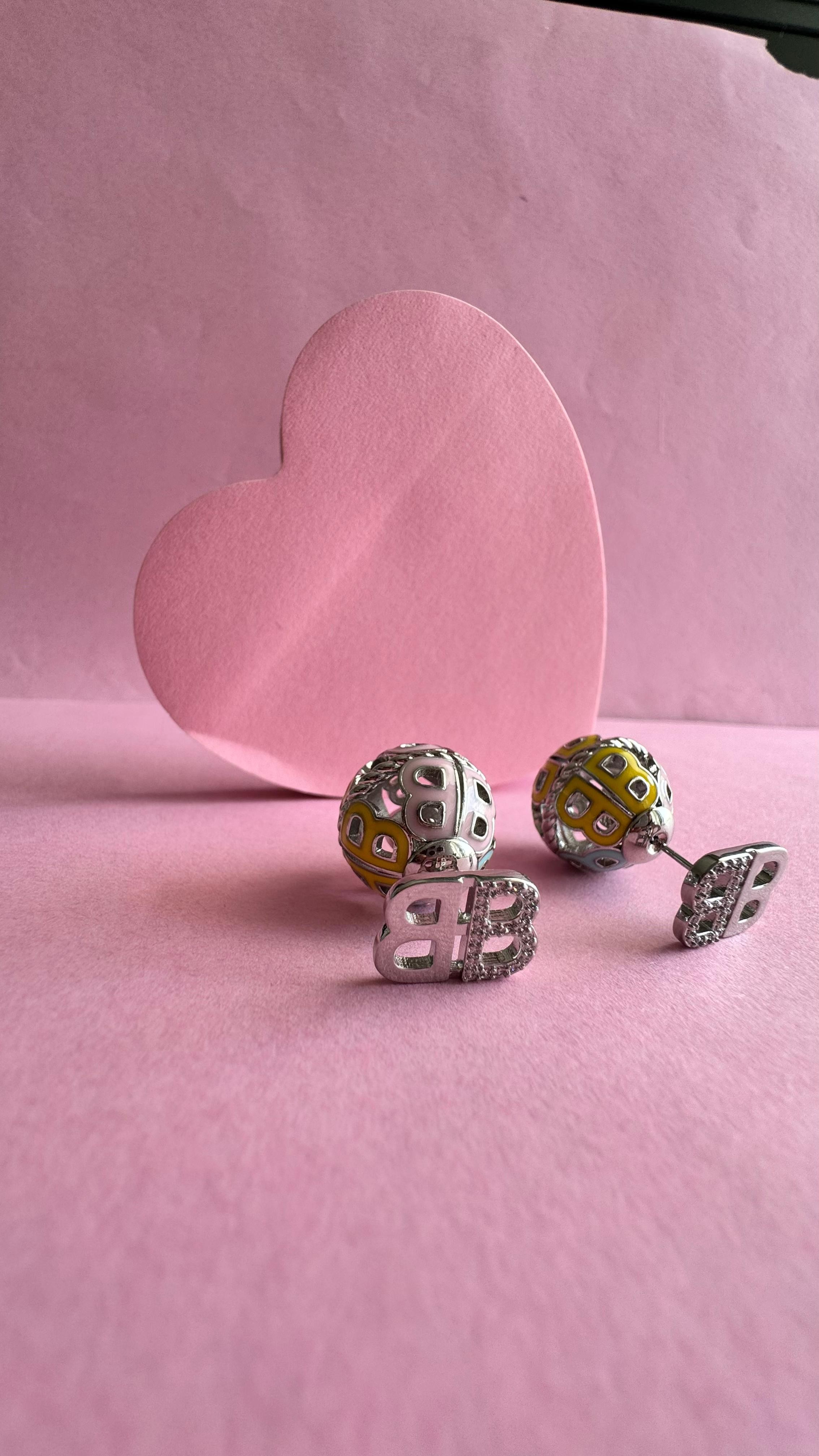 Blncg. Silver Renkli Tribale Küpe