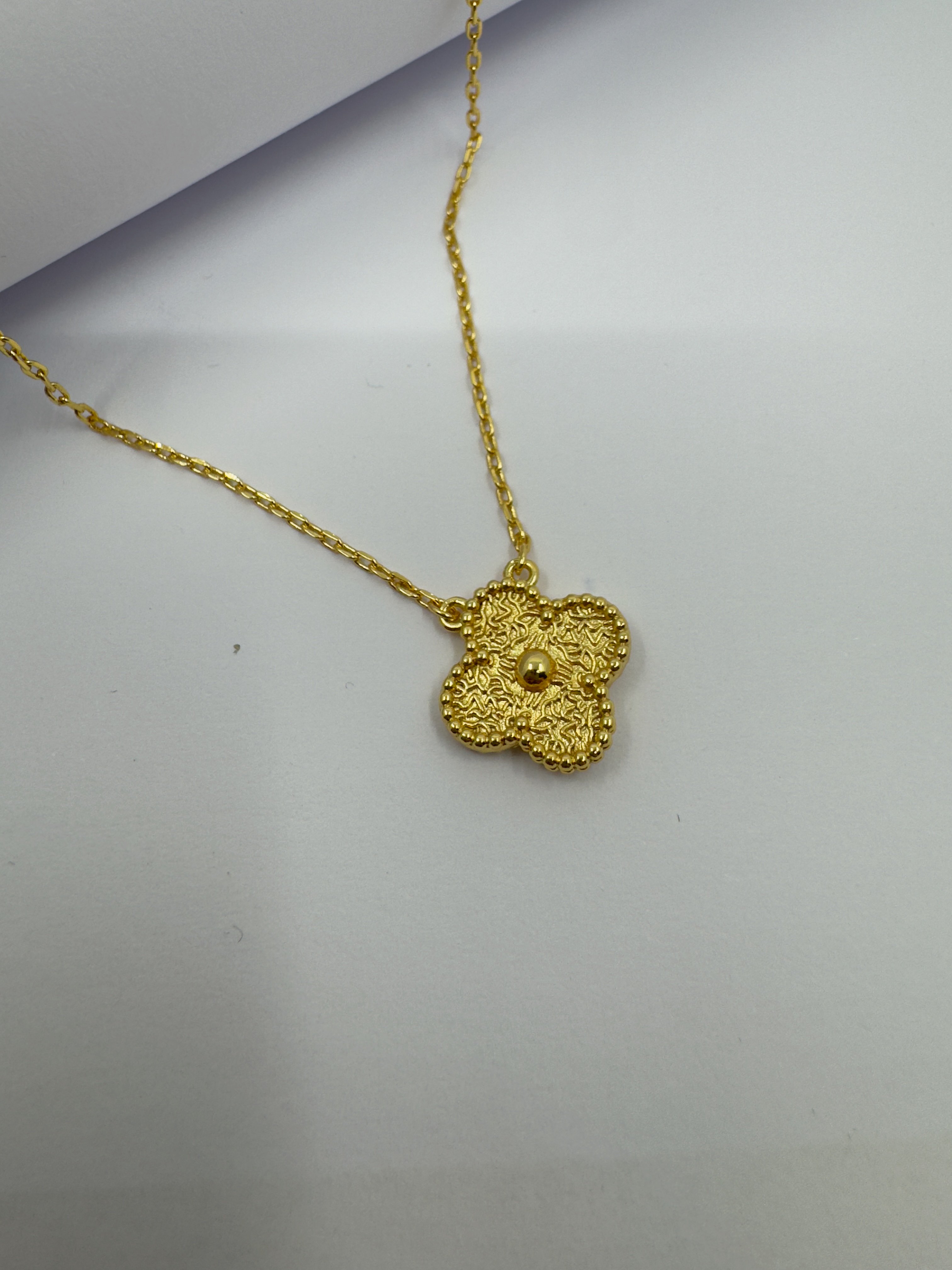 VCA. Full Gold Taşsız Kolye