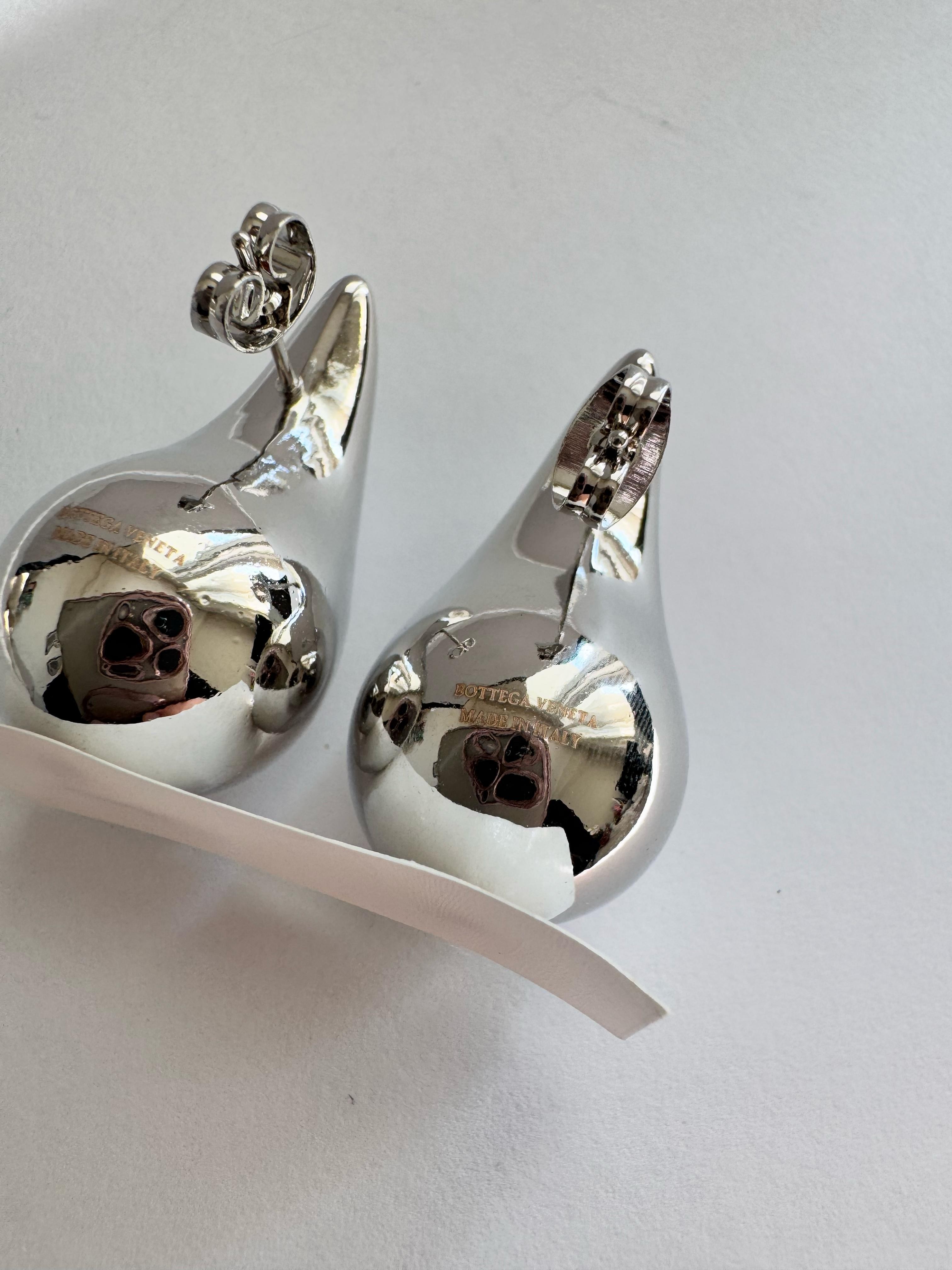 Botte. Silver Damla Küpe