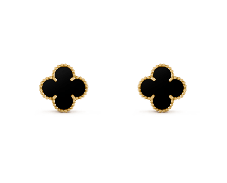 Gold Siyah Küpe