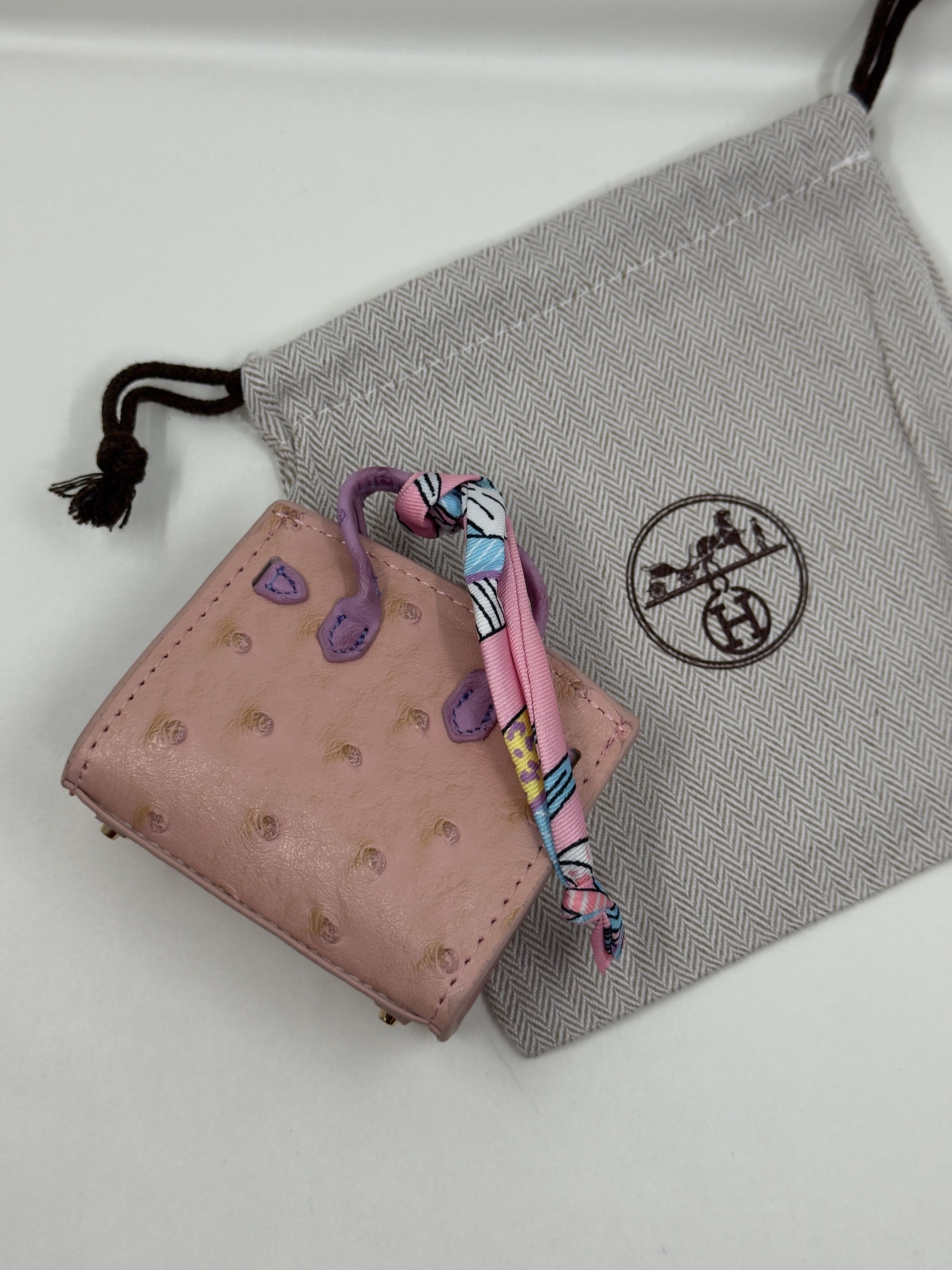 Hrms. Peony Birkin Bag Charm