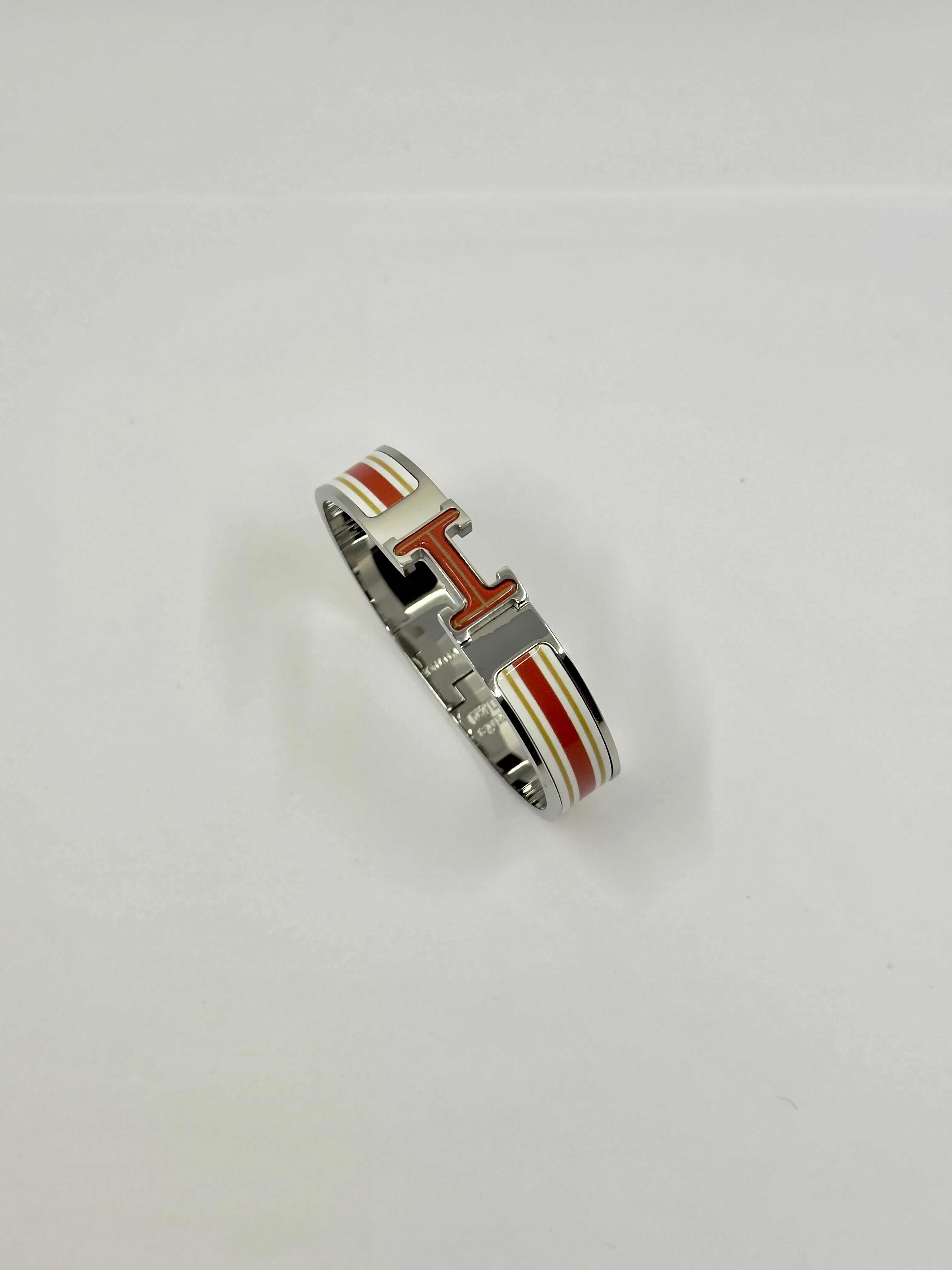 Silver Red Line Bileklik