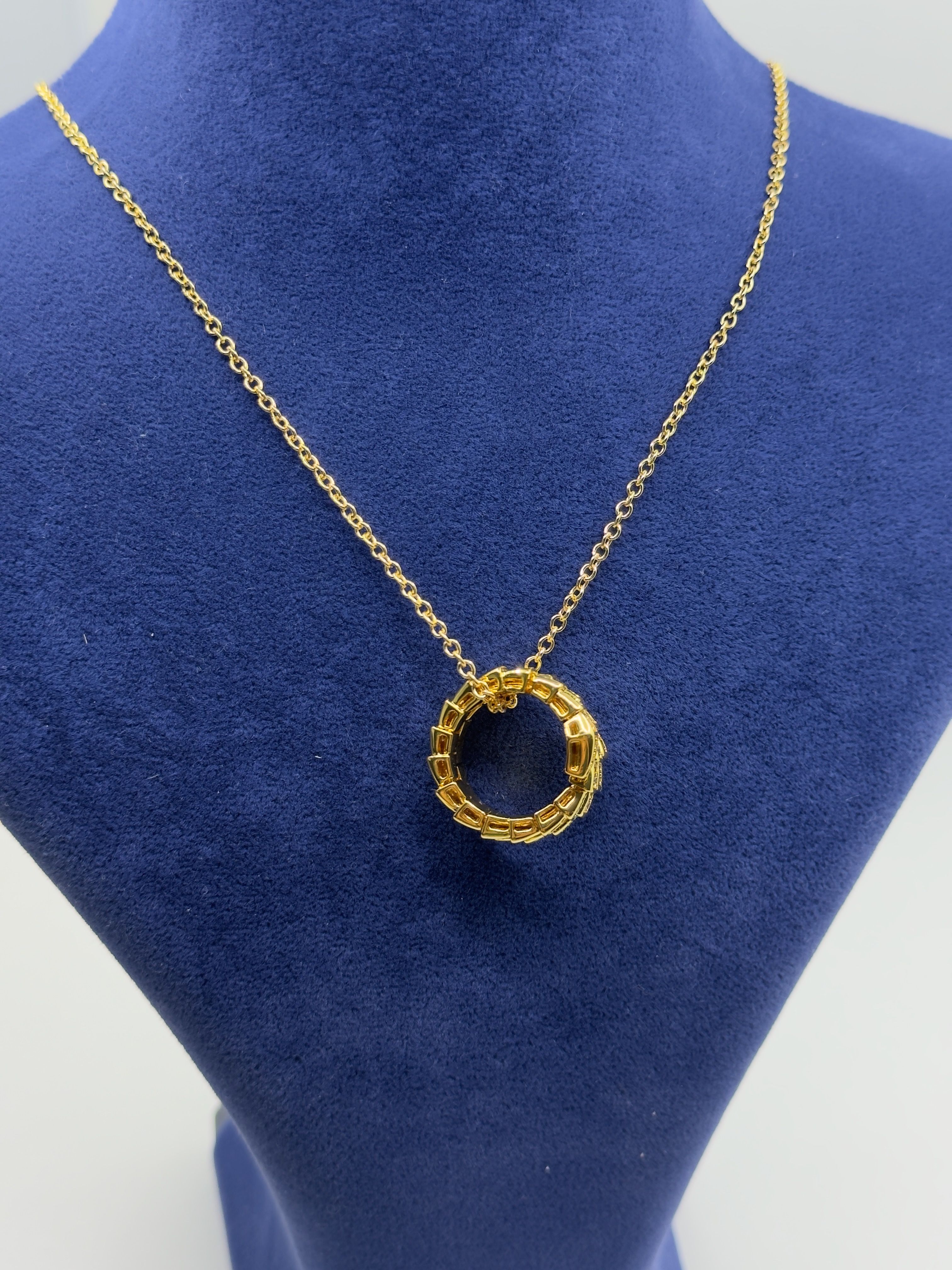 Bvl. Gold Serpenti Kolye