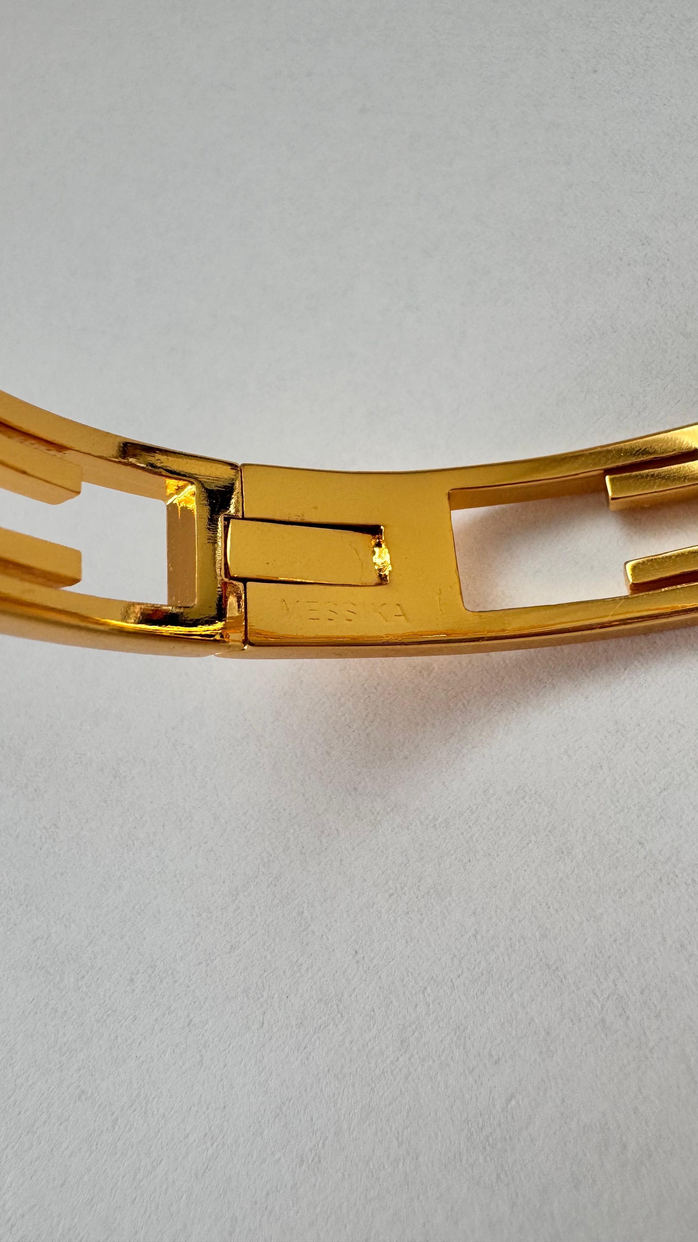 Mess. Bangle Gold Bileklik