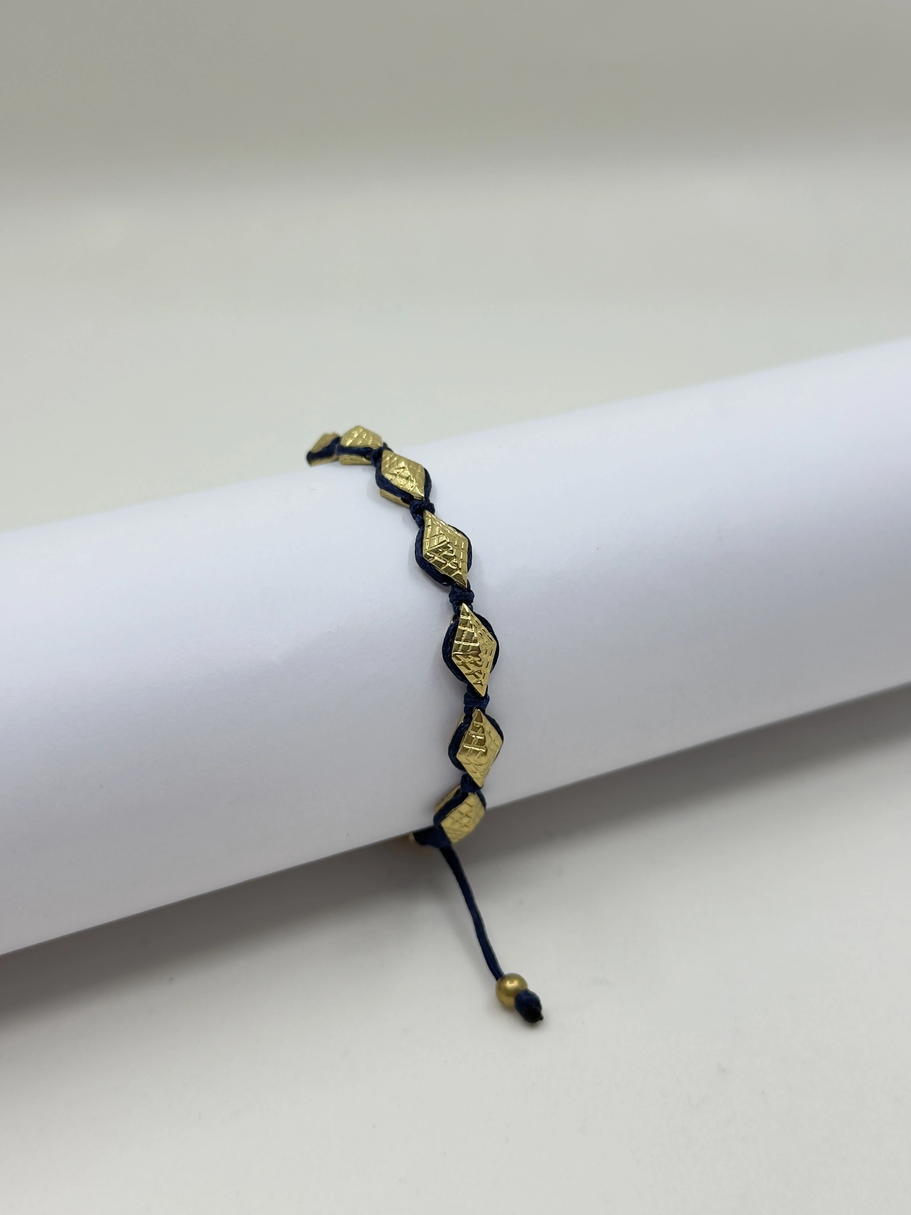 Soleil. Obsidian Leaf Bileklik