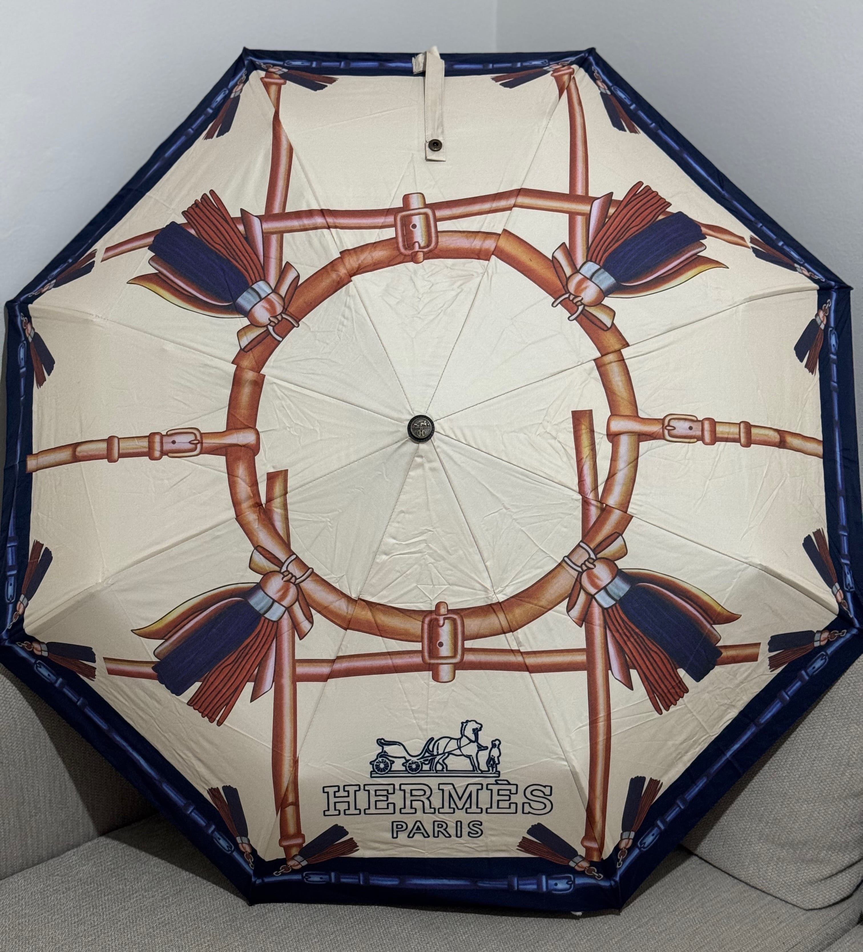 Classic Sür Harness Desenli Şemsiye