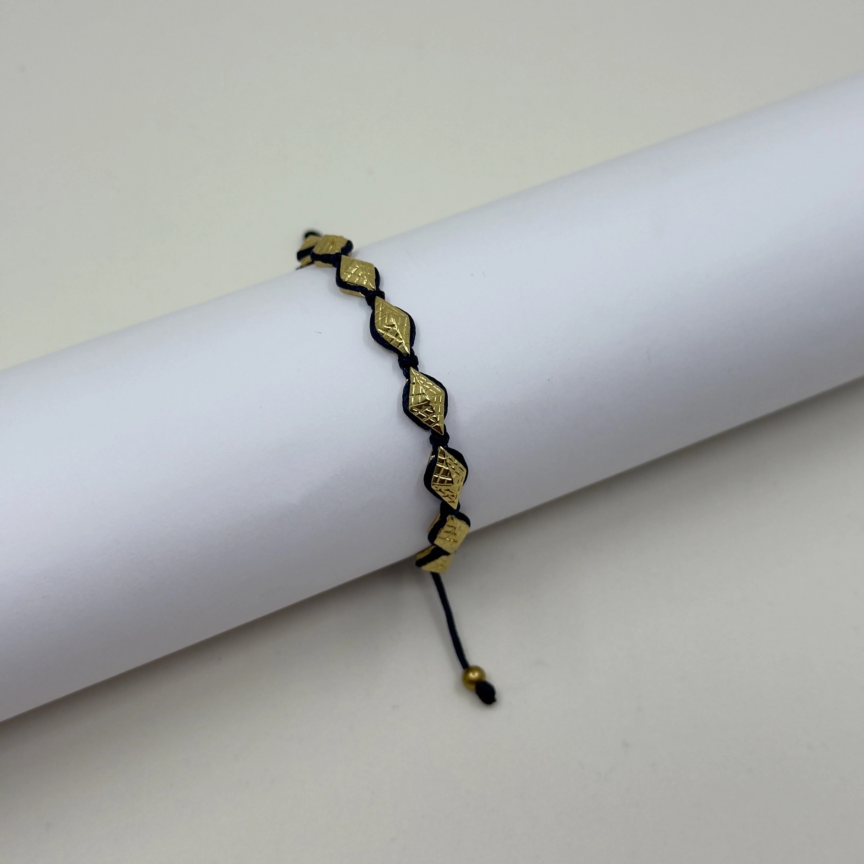 Soleil. Obsidian Leaf Bileklik