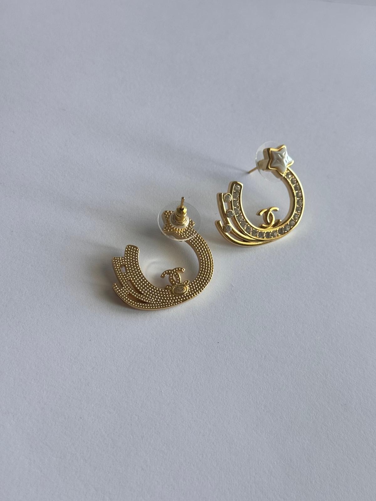 Chnl. Gold Asil Küpe