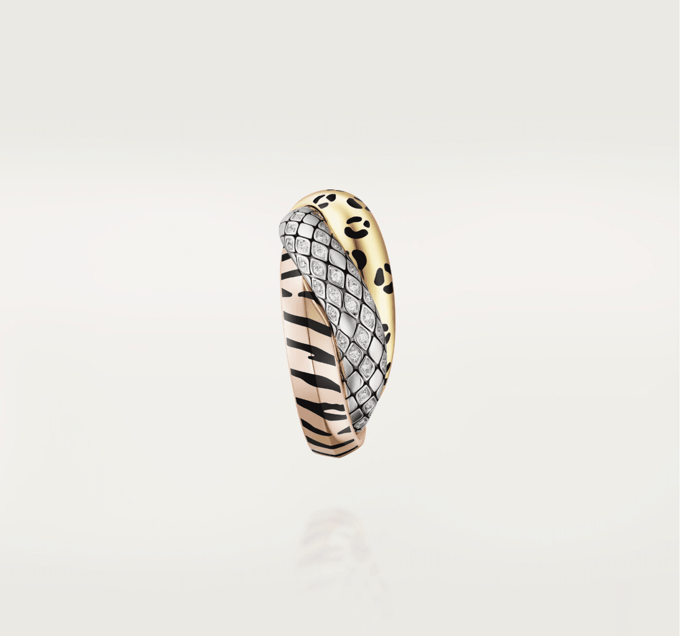 Trinity Single Lacquer Cuff Küpe