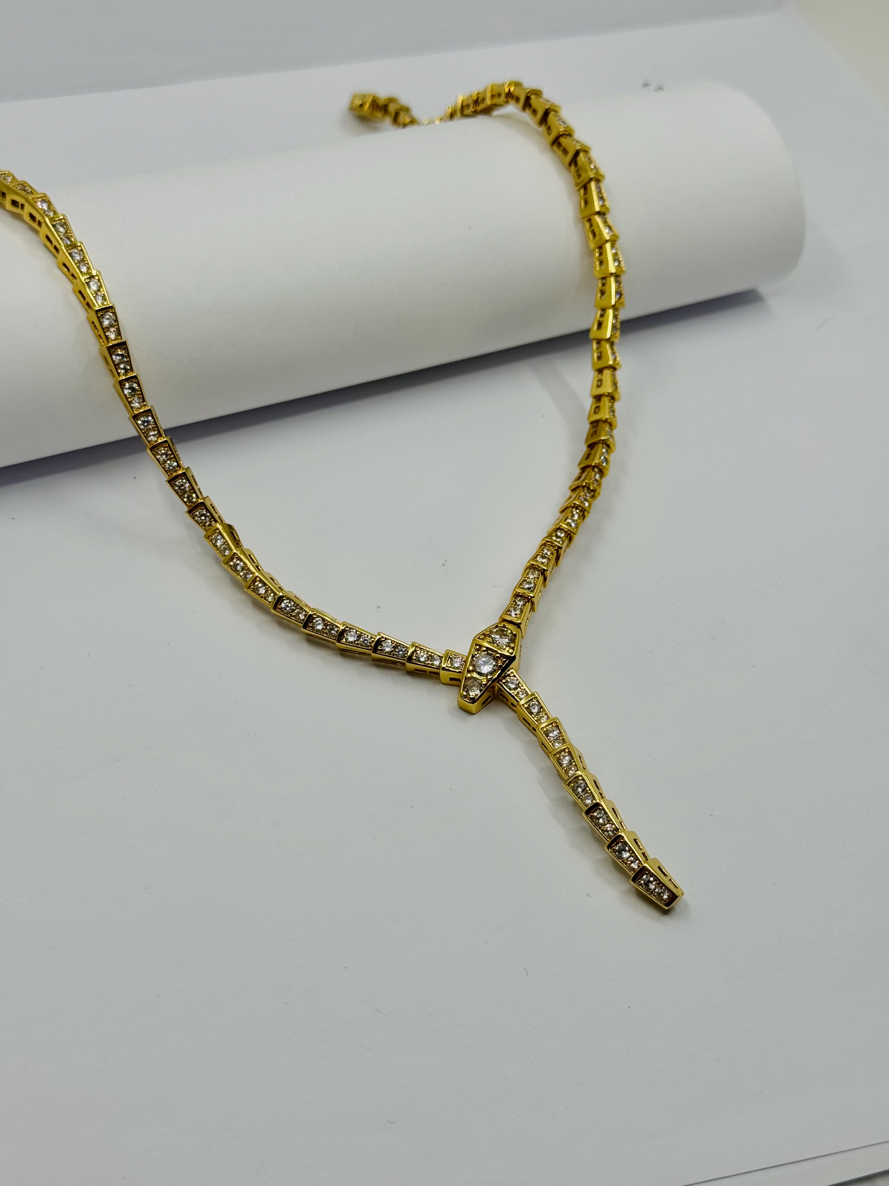 Gold Serpenti Viper Kolye