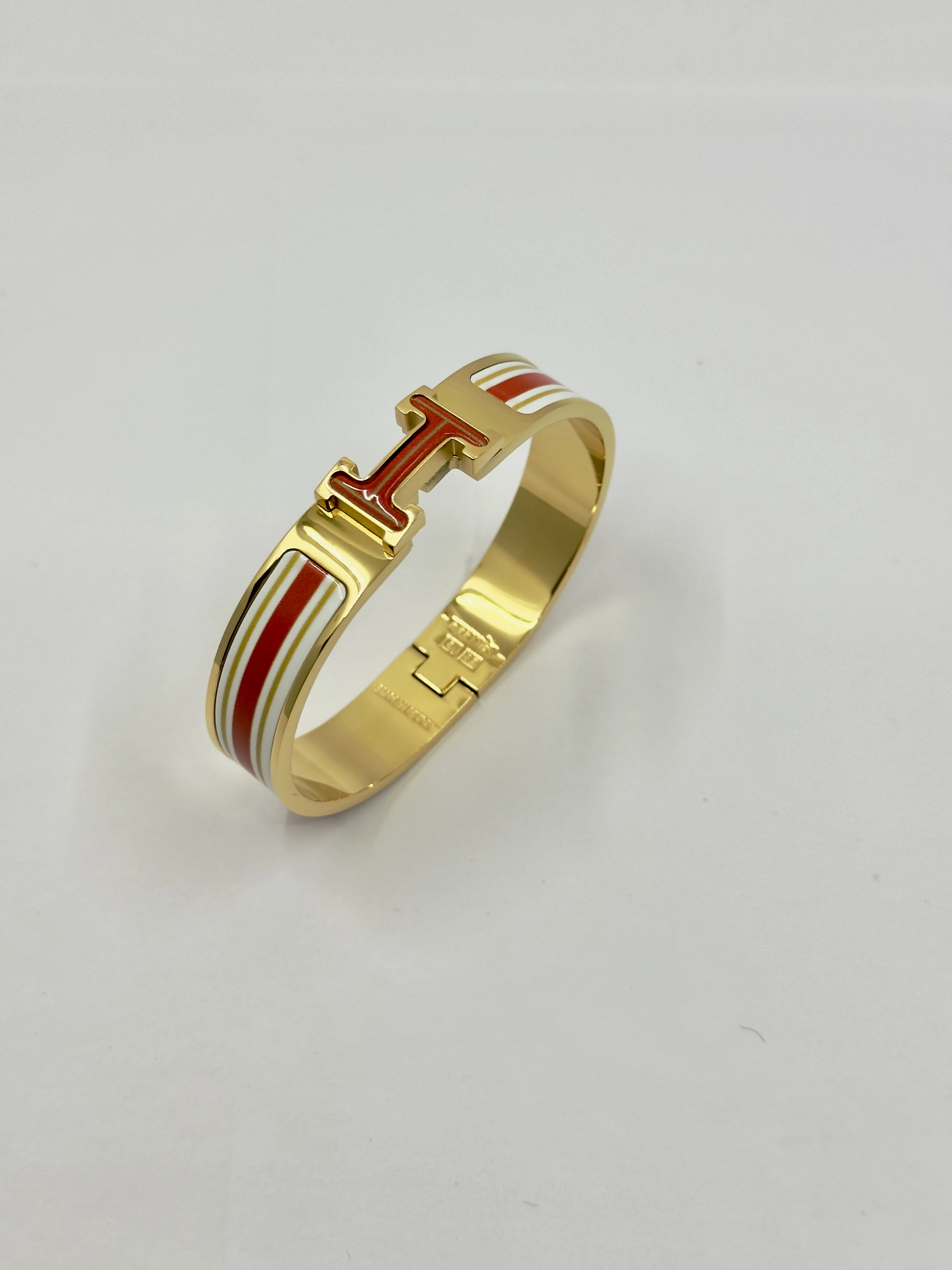 Gold Red Line Bileklik