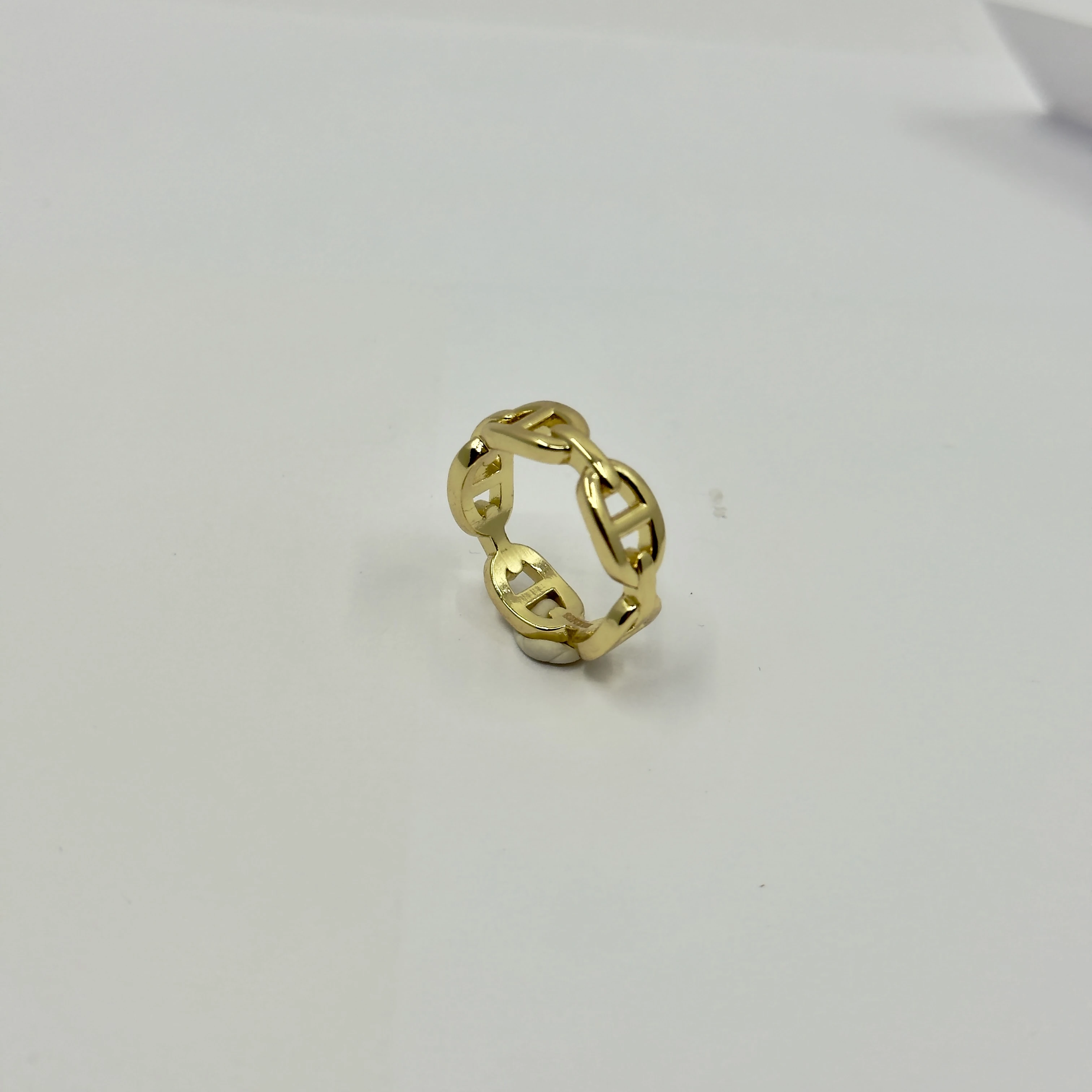 İnce Taşsız Gold Yüzük