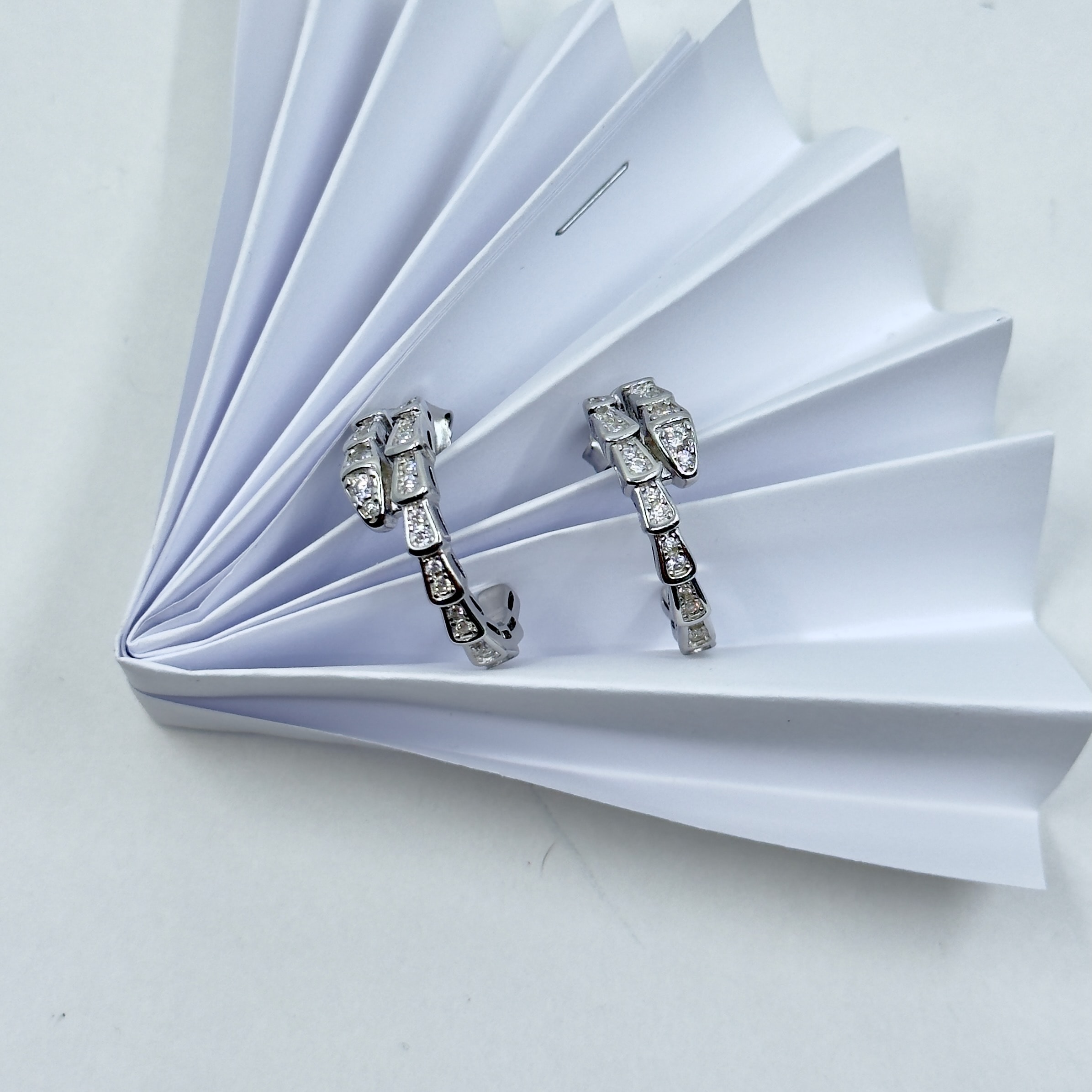 Silver Serpenti Küpe