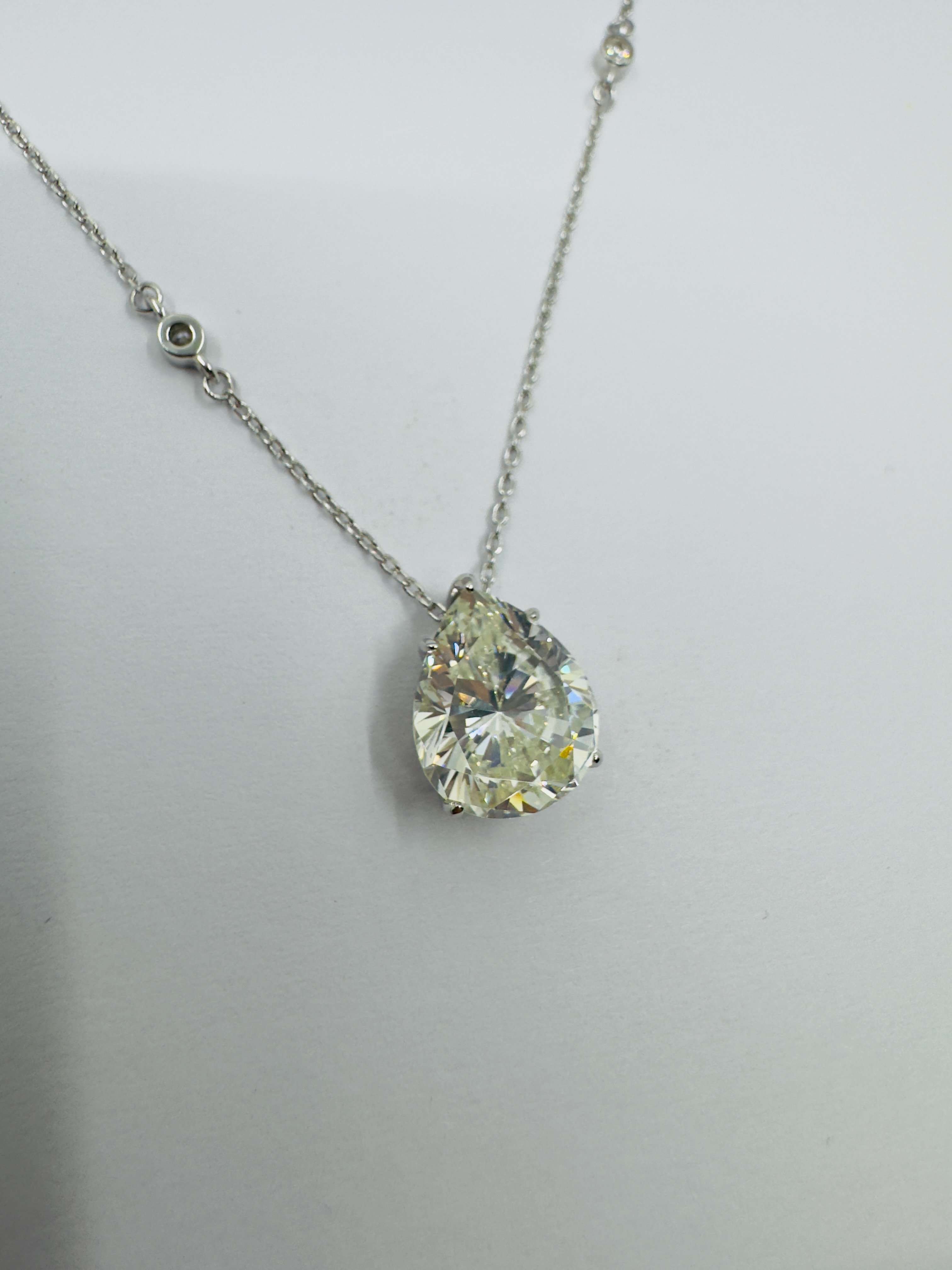 Crystal Drop Gümüş Kolye