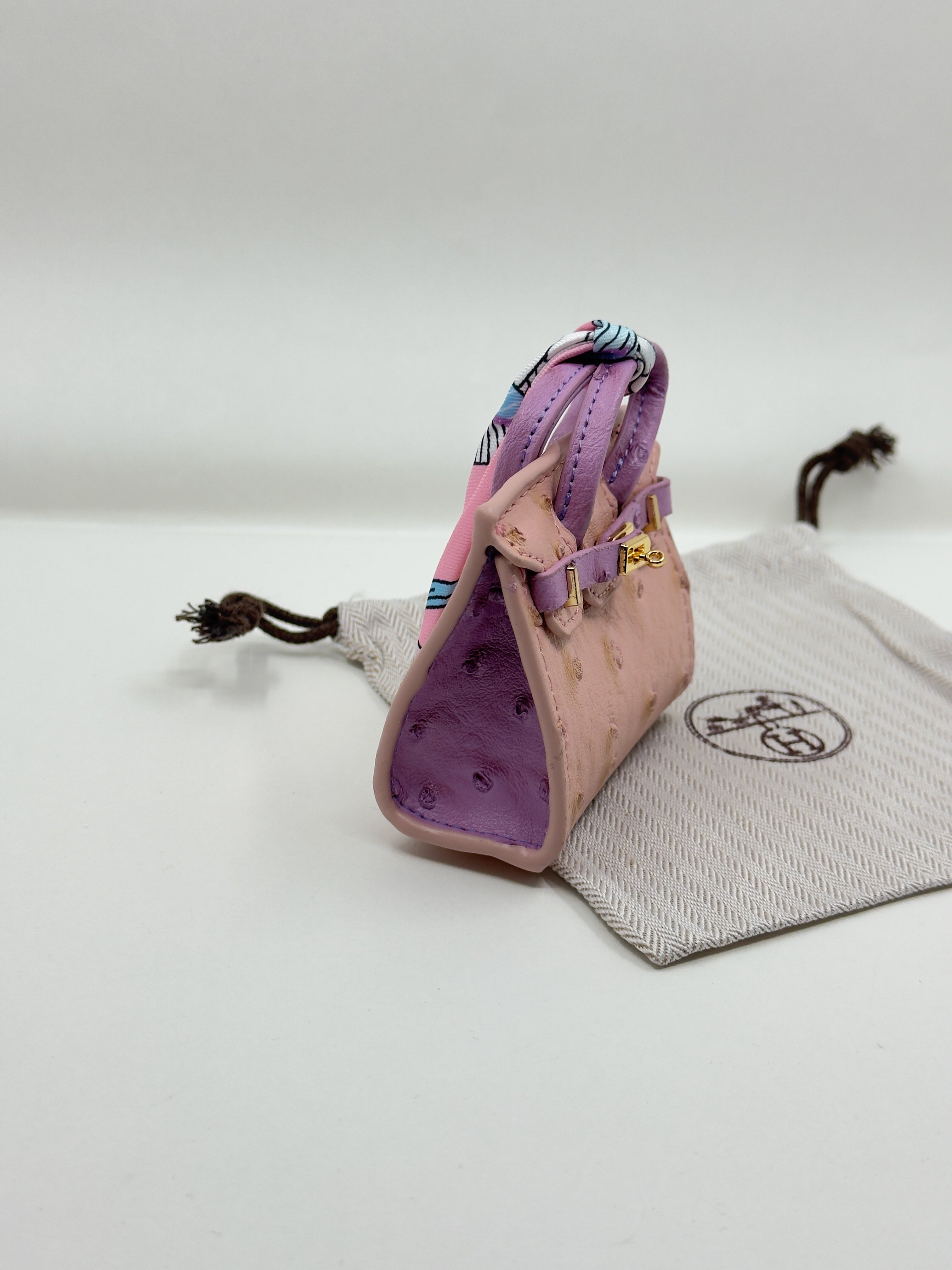 Hrms. Peony Birkin Bag Charm