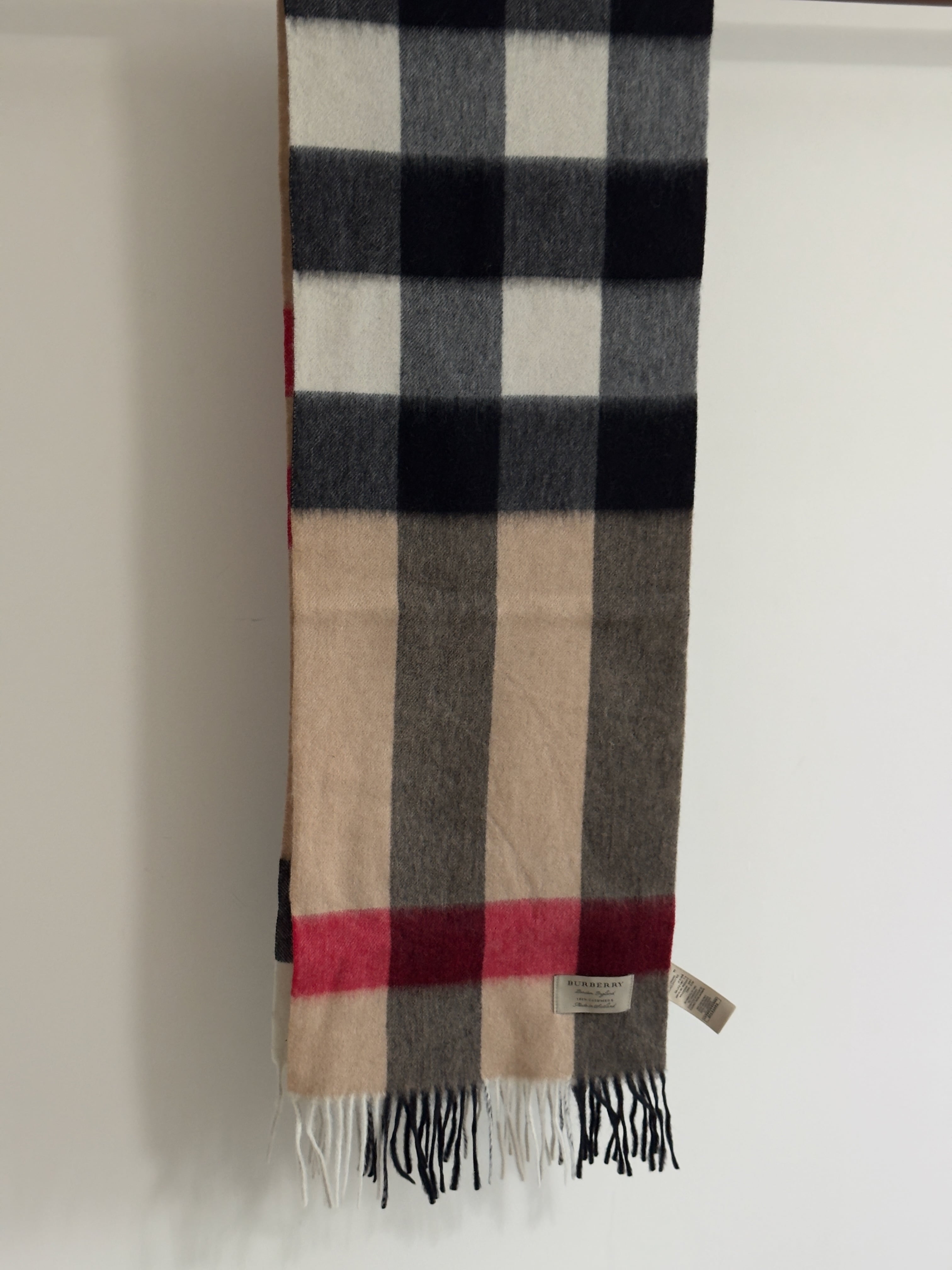 Heritage Beige Kaşmir Atkı