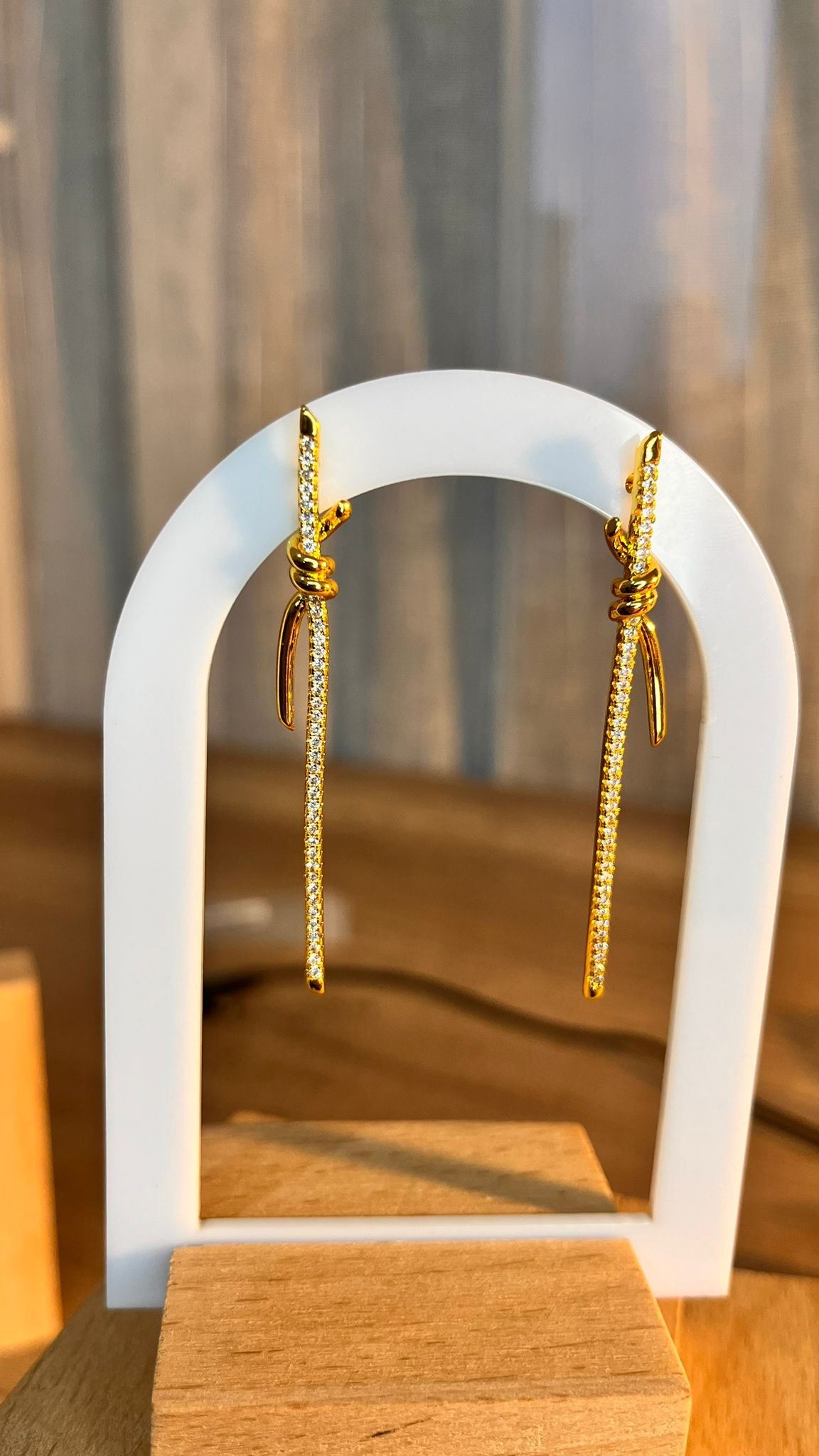 Tiff.Co Knot Gold Küpe