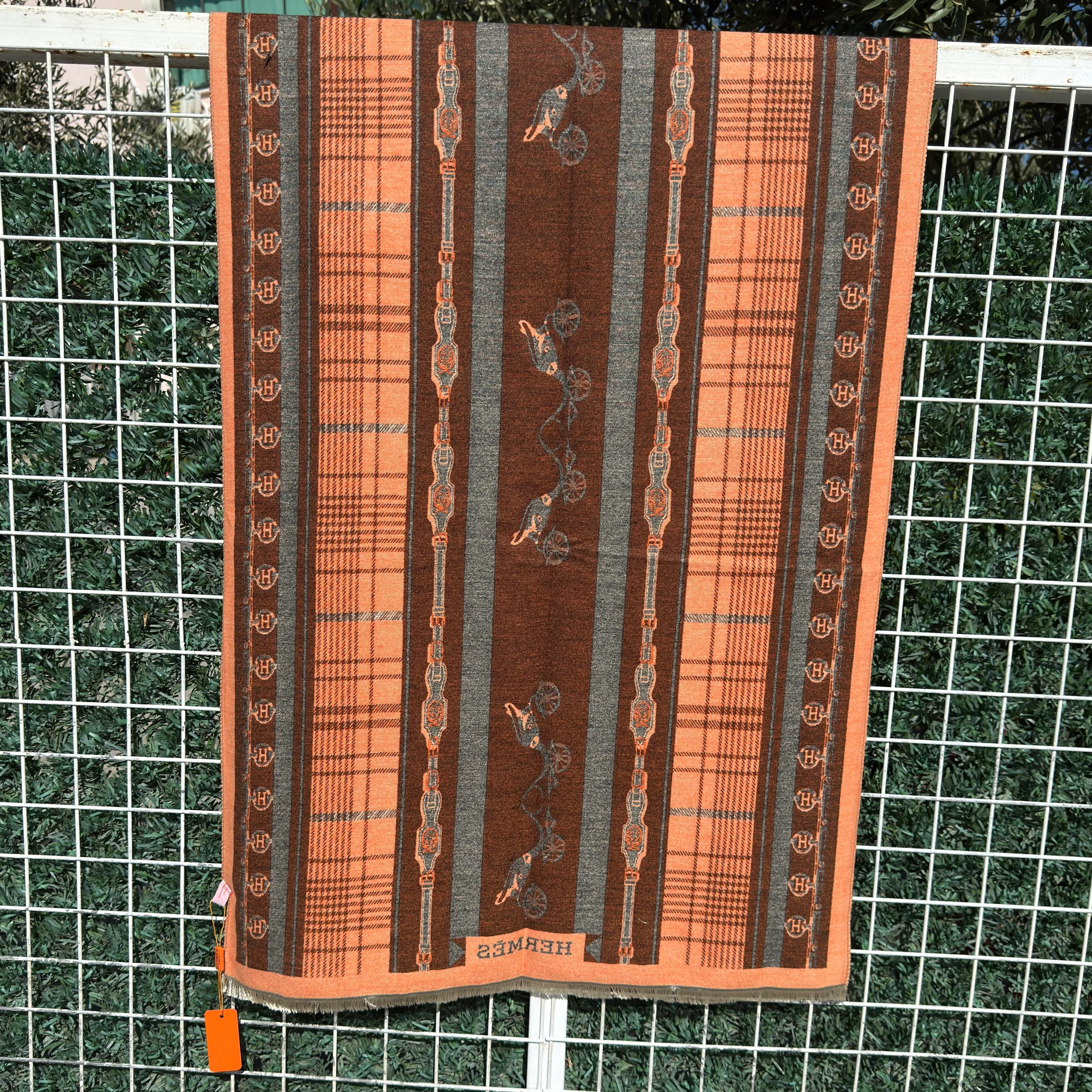 Cheval Chain Kaşmir-İpek Şal